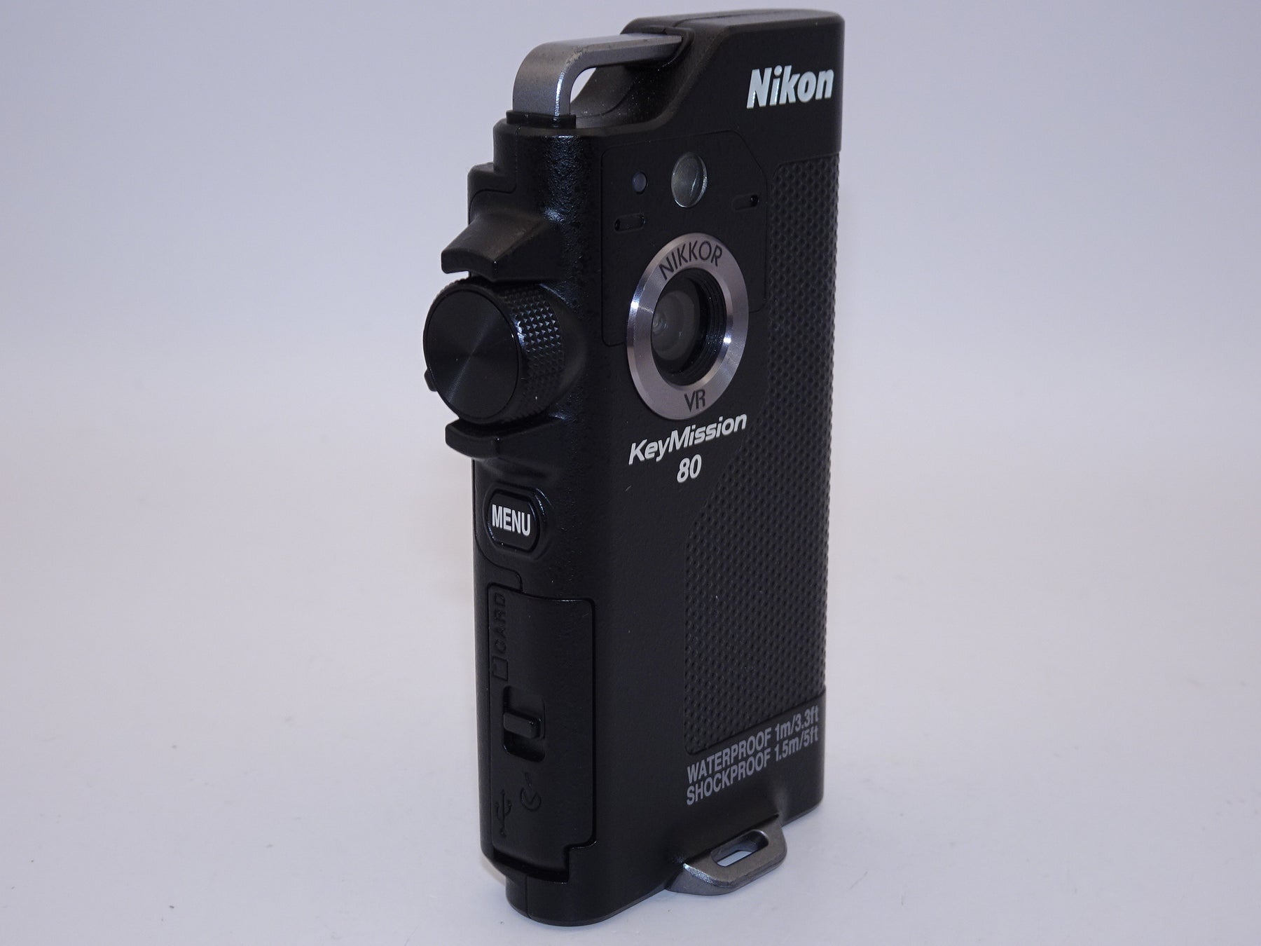 【外観特上級】Nikon 防水ウェアラブルカメラ KeyMission 80 BK ブラック