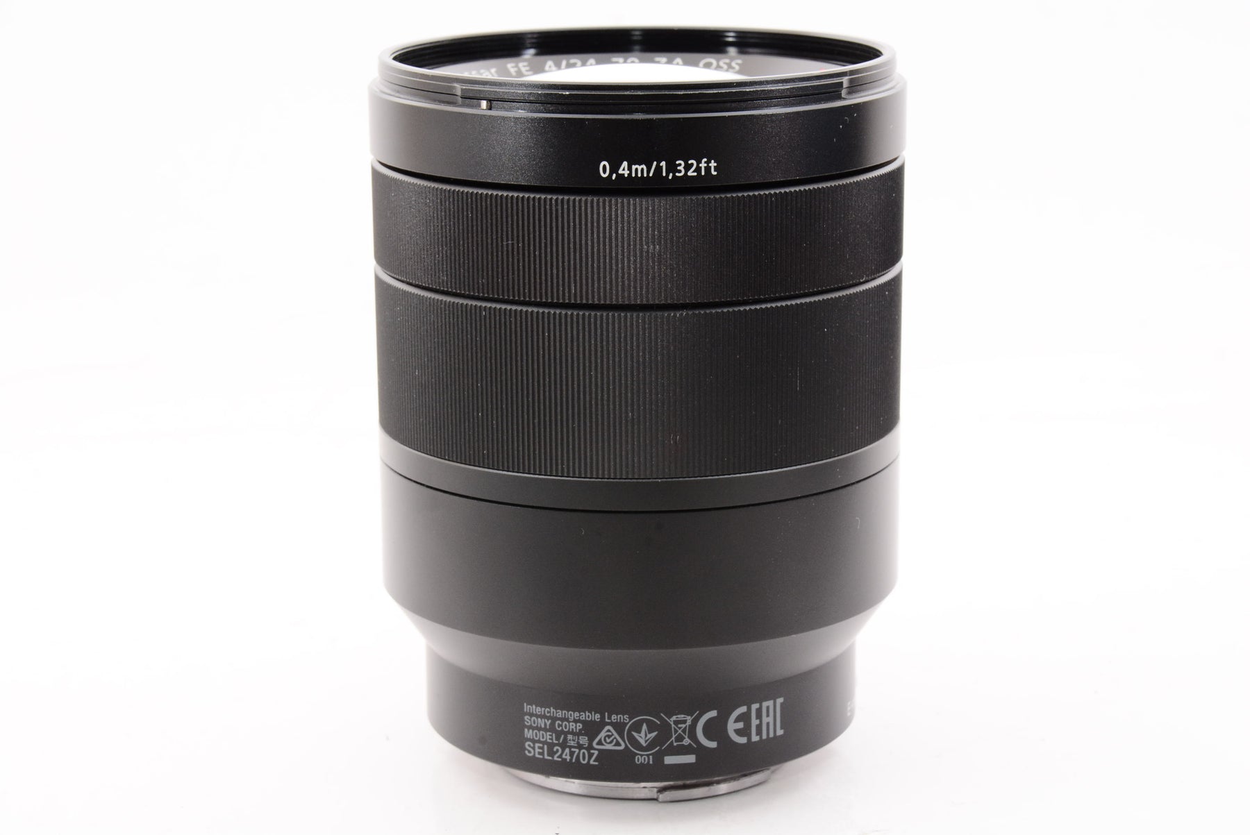 【外観特上級】ソニー SONY ズームレンズ Vario-Tessar T* FE 24-70mm F4 ZA OSS Eマウント35mmフルサイズ対応 SEL2470Z
