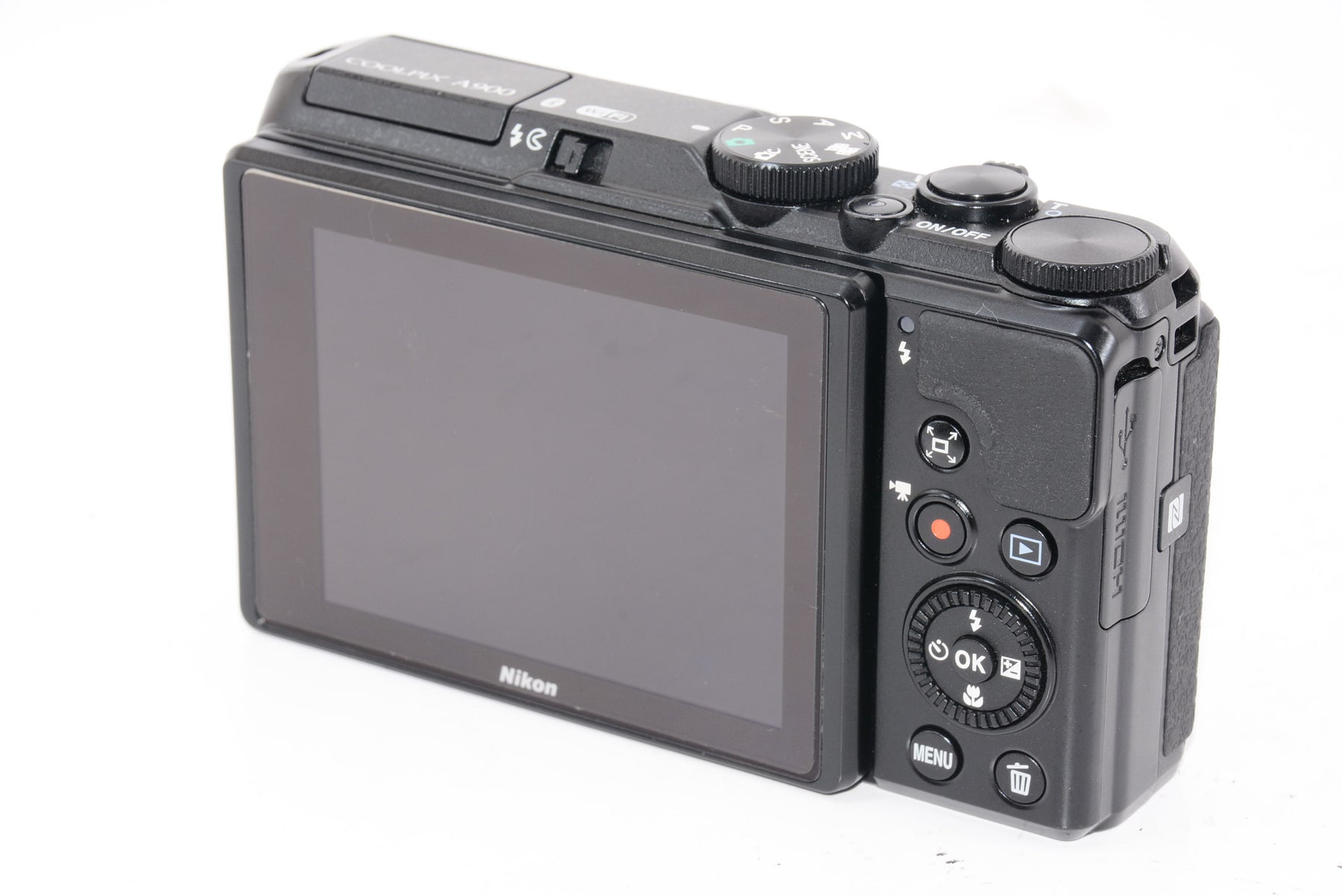 【オススメ】Nikon デジタルカメラ COOLPIX A900 光学35倍ズーム 2029万画素 ブラック A900BK