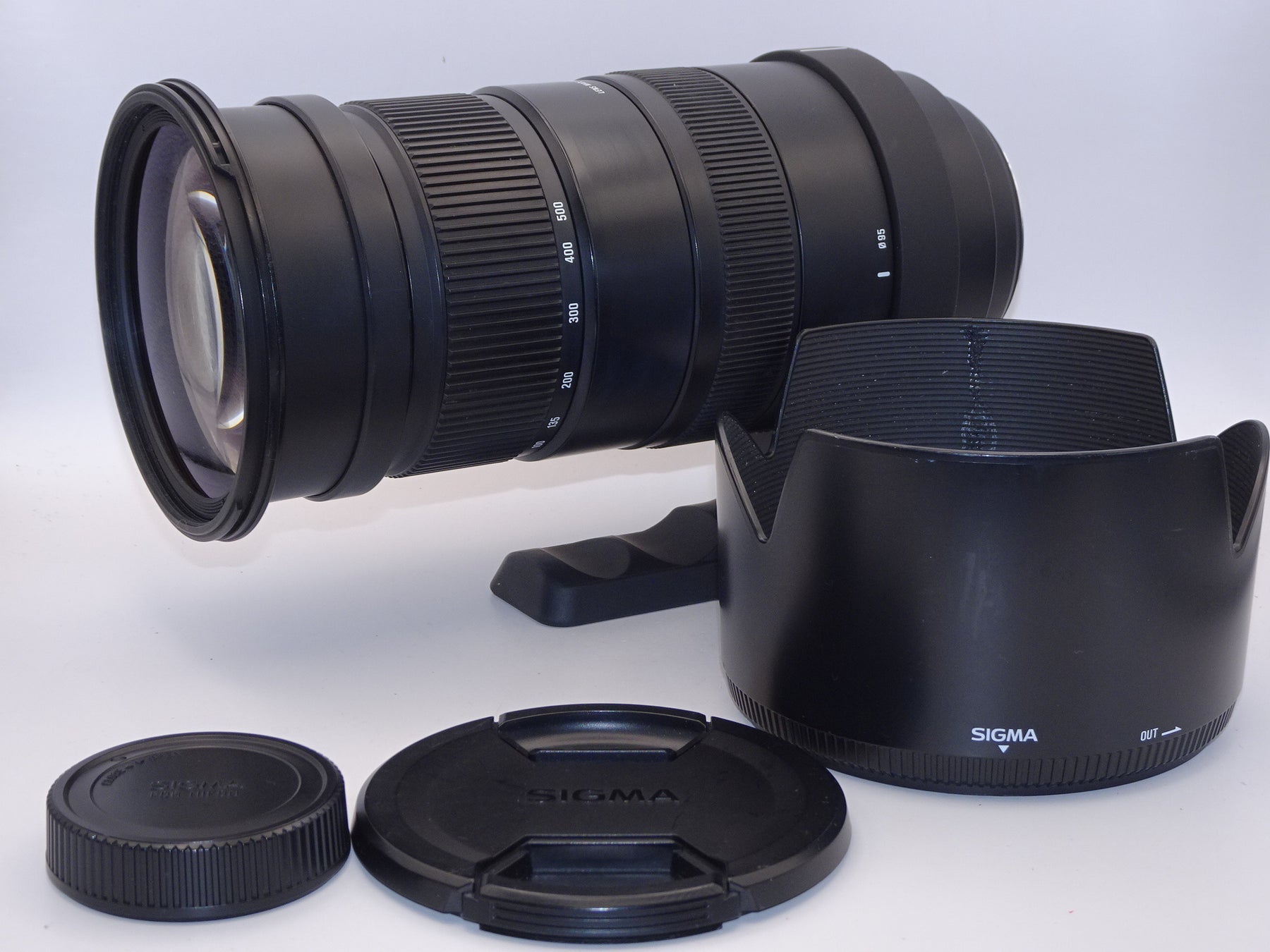【外観特上級】SIGMA 超望遠ズームレンズ APO 50-500mm F4.5-6.3 DG OS HSM ニコン用 フルサイズ対応