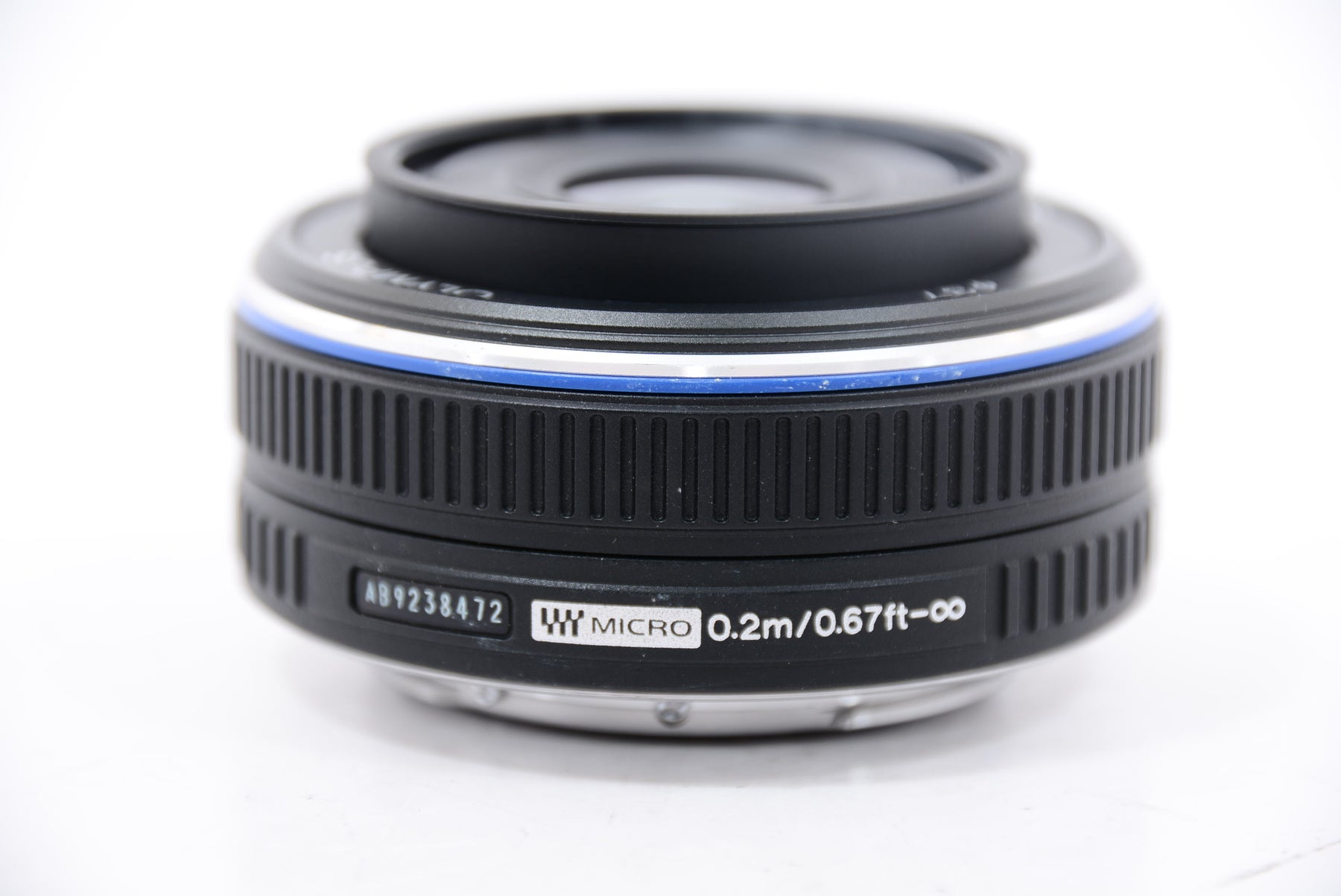 【外観特上級】OLYMPUS パンケーキレンズ M.ZUIKO DIGITAL 17mm F2.8 ブラック