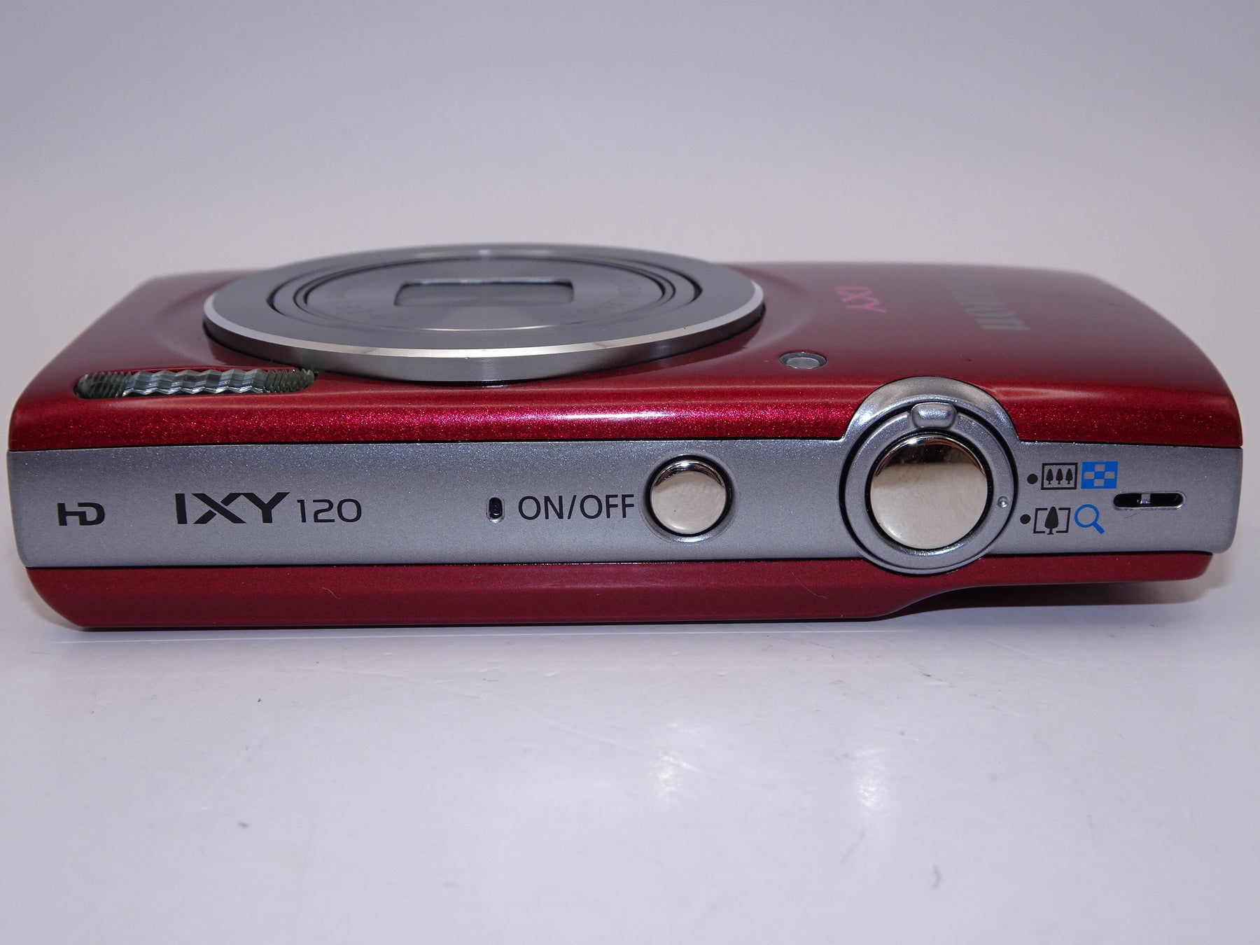【外観特上級】Canon デジタルカメラ IXY 120 レッド IXY120(RE)