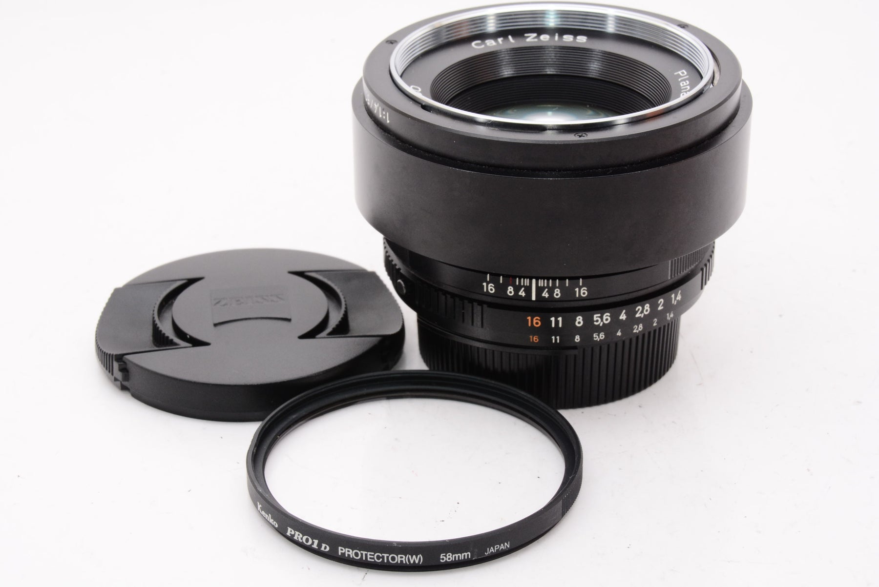 【外観特上級】Carl Zeiss PLANAR T*1.4/50mm ブラック ZF.2 (ニコンCPU内蔵マウント対応) PLANART1.4/50BKZF2