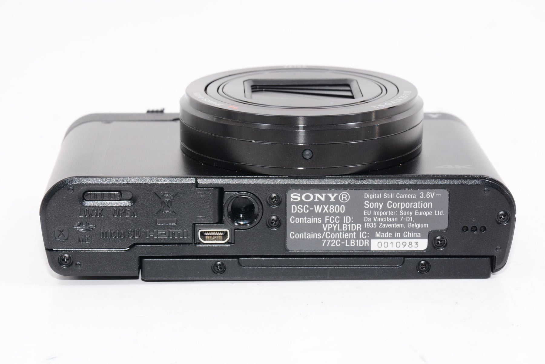 【オススメ】ソニー コンパクトデジタルカメラ サイバーショット ブラック102mm×58.1mm×35.5mm Cyber-shot DSC-WX800