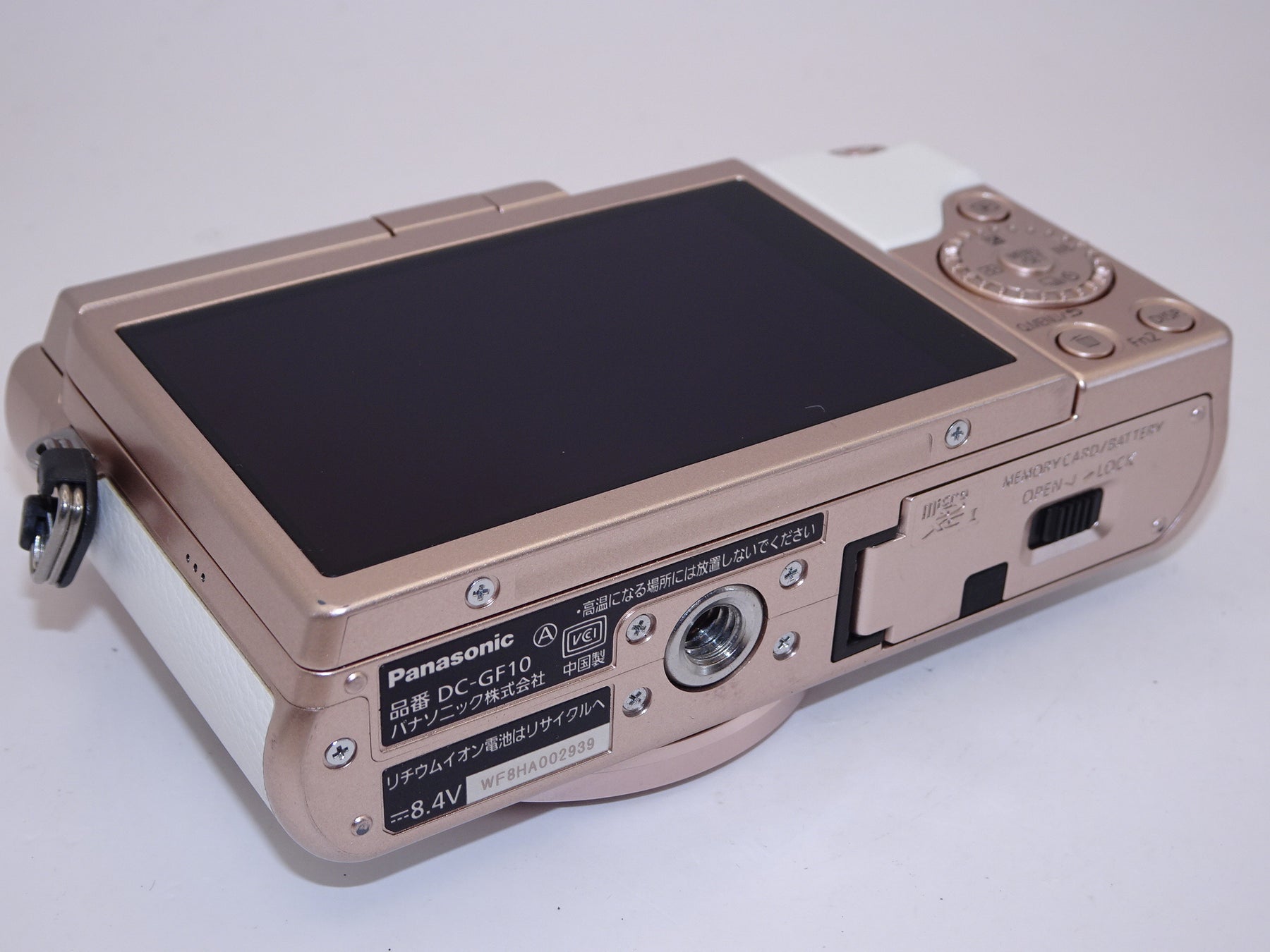 【外観特上級】PANASONIC パナソニック LUMIX DC-GF10 レンズキット ホワイト