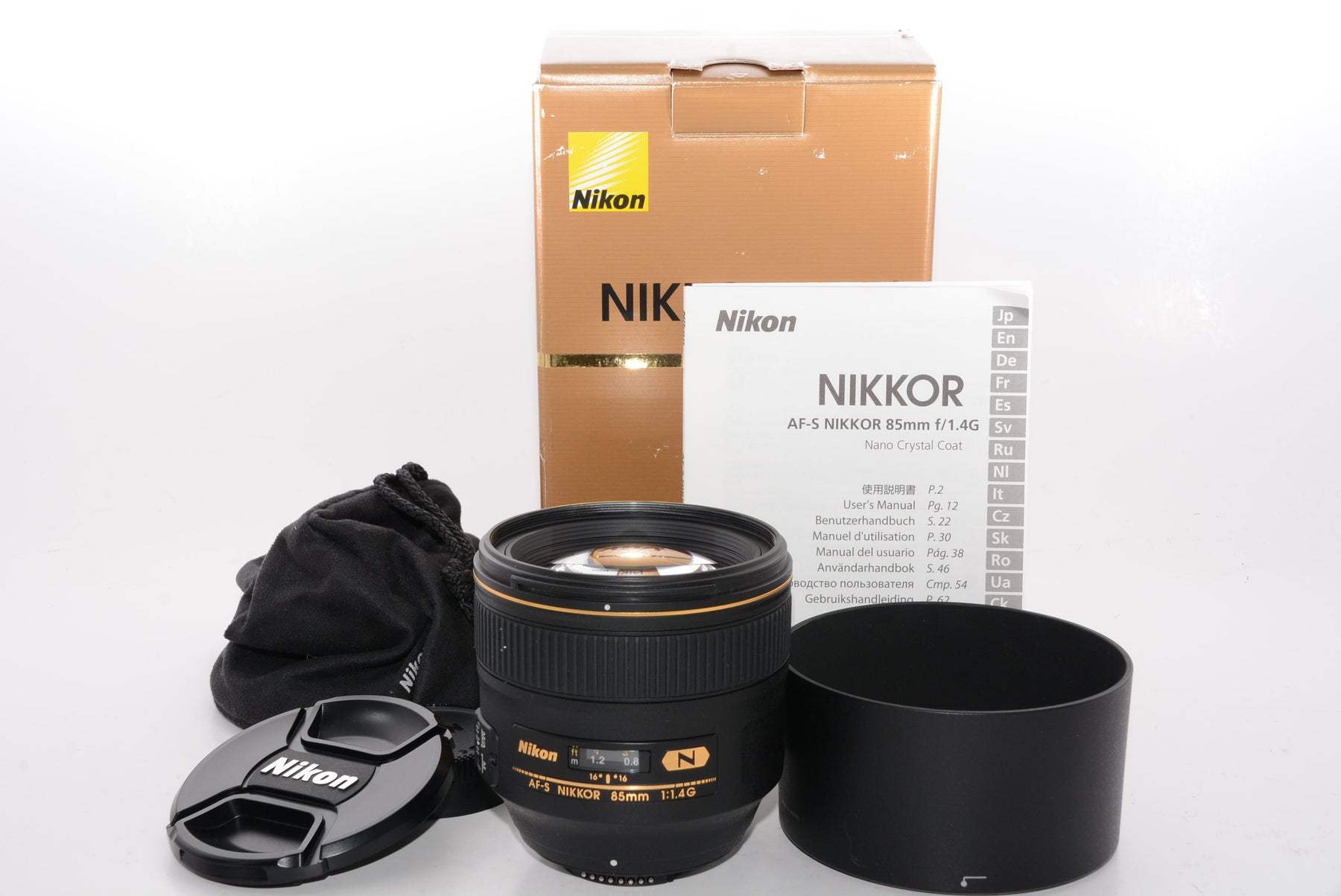 【外観特上級】Nikon 単焦点レンズ AF-S NIKKOR 85mm f/1.4G フルサイズ対応