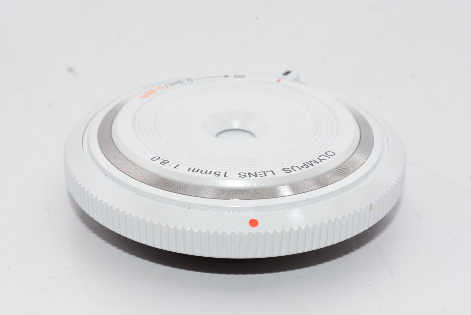 【外観特上級】OLYMPUS ボディキャップレンズ マイクロフォーサーズ用 ホワイト BCL-1580 WHT