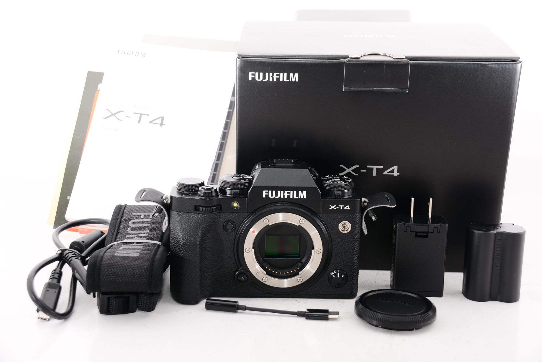 【外観特上級】FUJIFILM ミラーレス一眼カメラ X-T4ボディ ブラック X-T4-B
