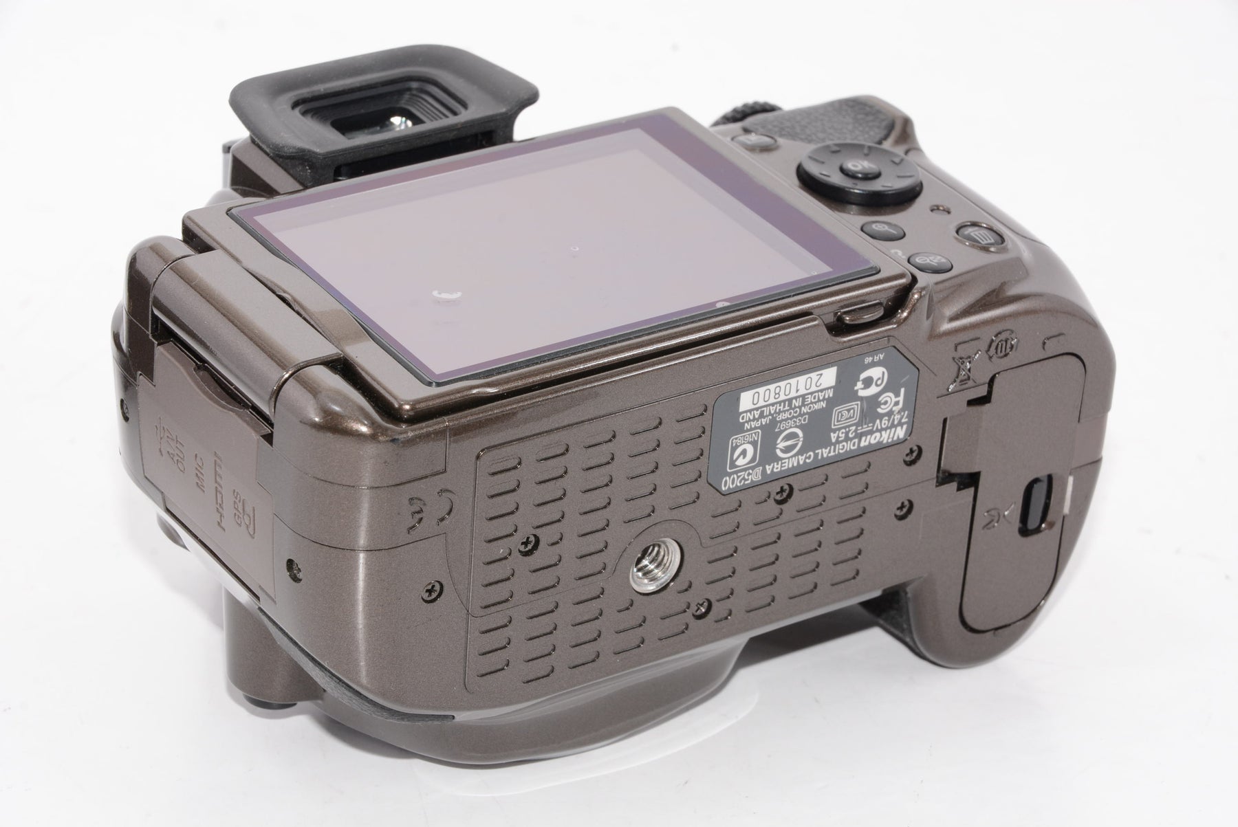 【外観特上級】Nikon デジタル一眼レフカメラ D5200 レンズキット ブロンズ
