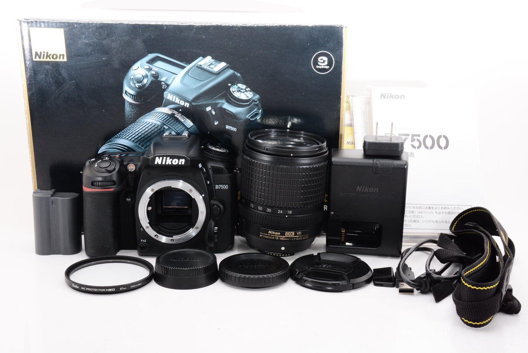 【外観特上級】Nikon デジタル一眼レフカメラ D7500 18-140VR レンズキット D7500LK18-140
