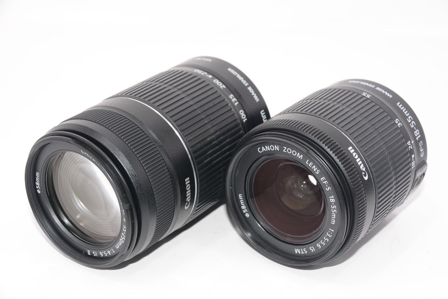【外観特上級】Canon デジタル一眼レフカメラ EOS Kiss X7 ダブルズームキット EF-S18-55mm/EF-S55-250mm付属 KISSX7-WKIT