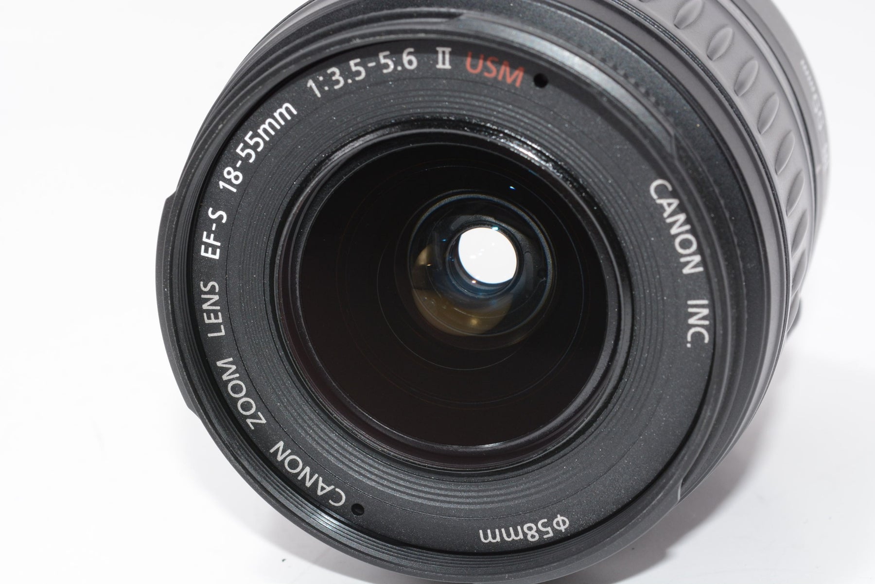 【外観特上級】Canon EF-S レンズ 18-55mm F3.5-5.6 II USM