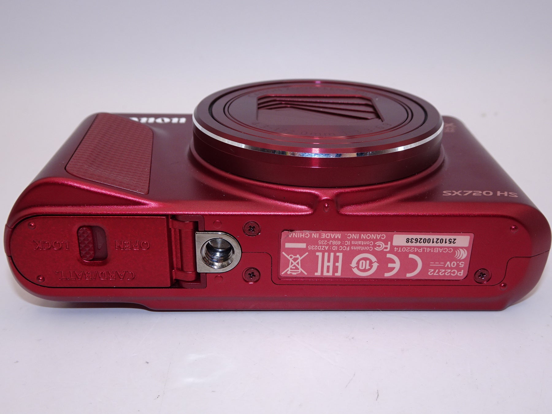【外観特上級】Canon デジタルカメラ PowerShot SX720 HS レッド