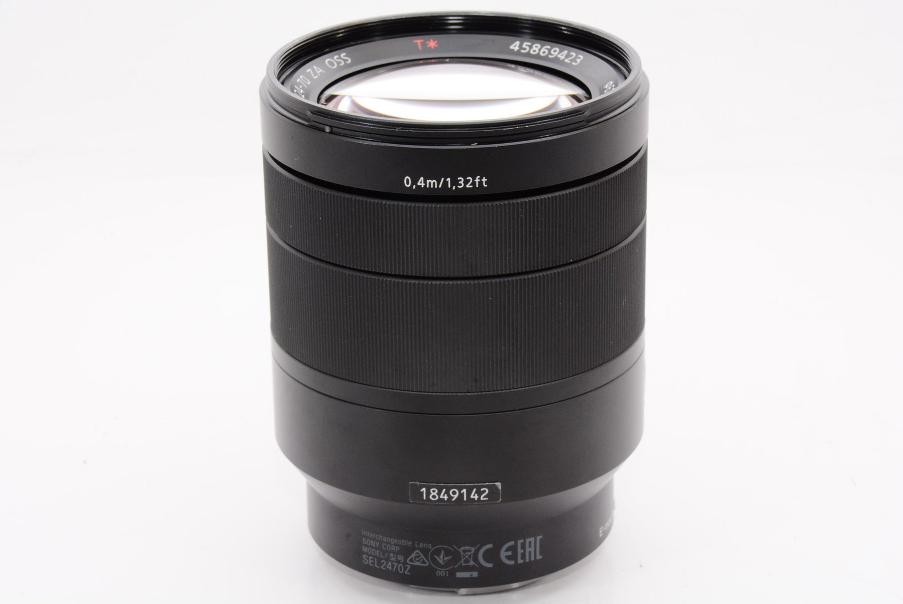 【外観特上級】ソニー SONY ズームレンズ Vario-Tessar T* FE 24-70mm F4 ZA OSS Eマウント35mmフルサイズ対応 SEL2470Z