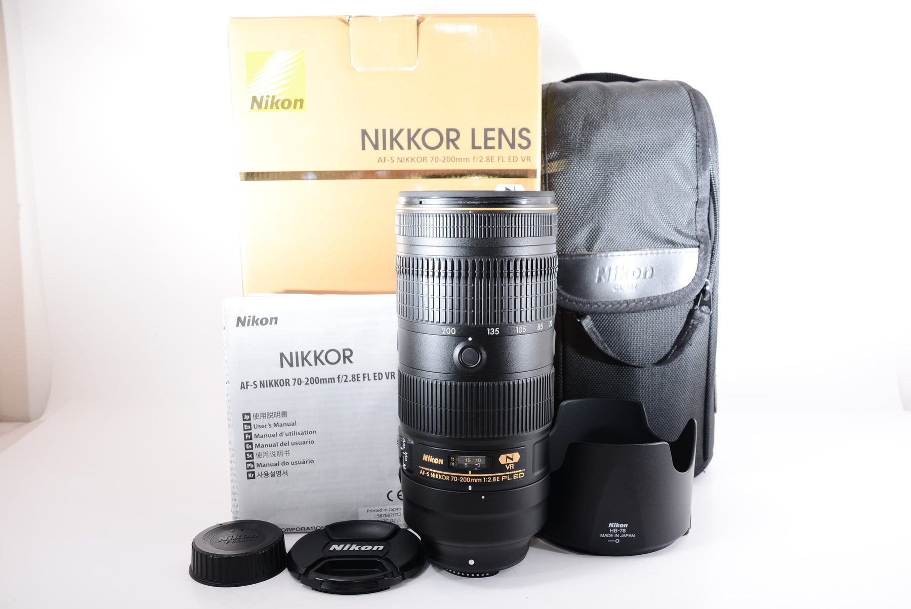 【外観特上級】Nikon 望遠ズームレンズ AF-S NIKKOR 70-200mm f/2.8E FL ED VR フルサイズ対応