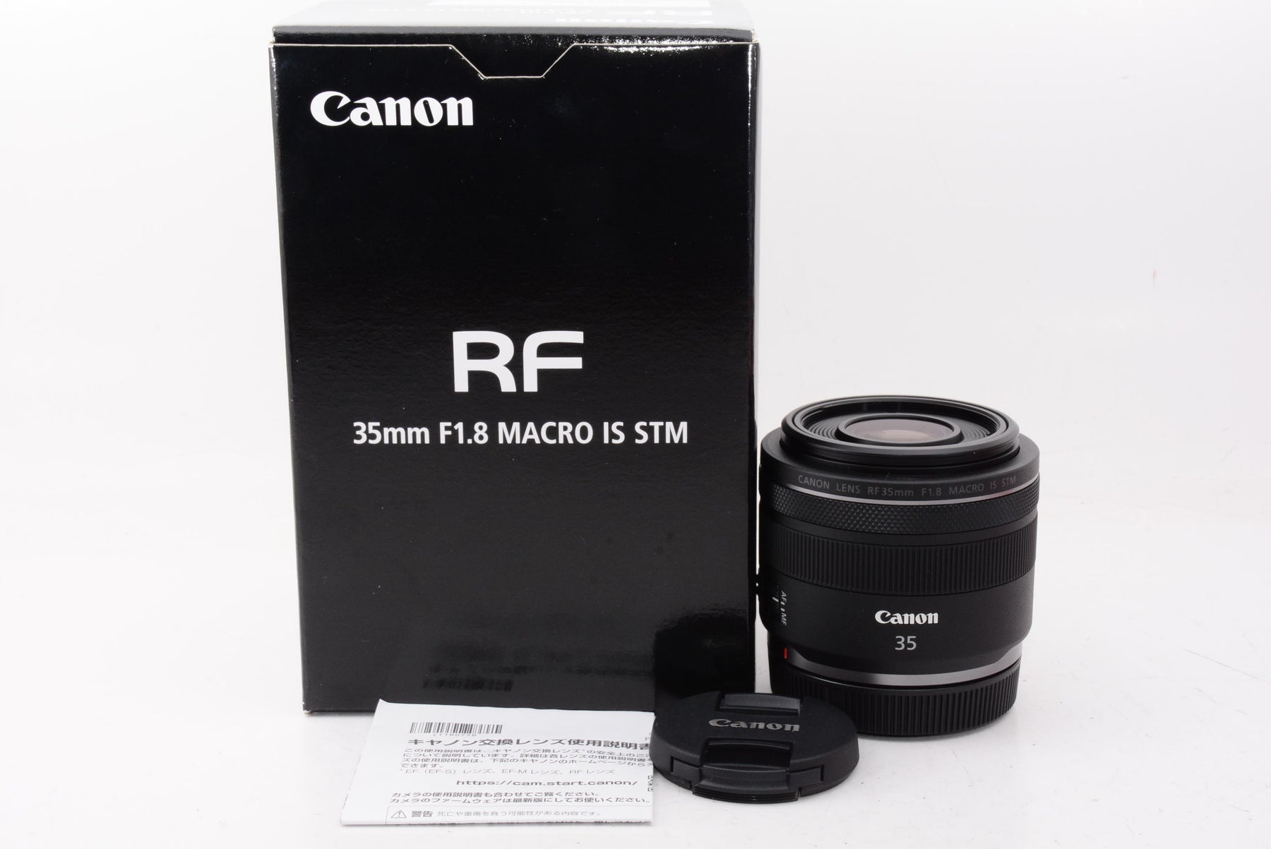 【ほぼ新品】Canon RF 35mm f/1.8 is Macro STM レンズ