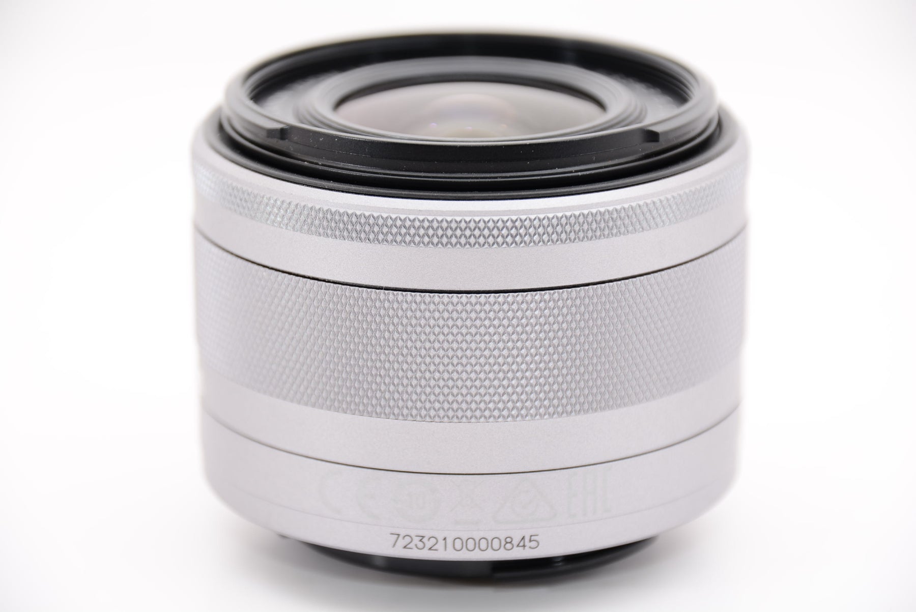 【外観特上級】Canon 標準ズームレンズ EF-M15-45mm F3.5-6.3IS STM(シルバー) ミラーレス一眼対応 EF-M15-45ISSTMSL