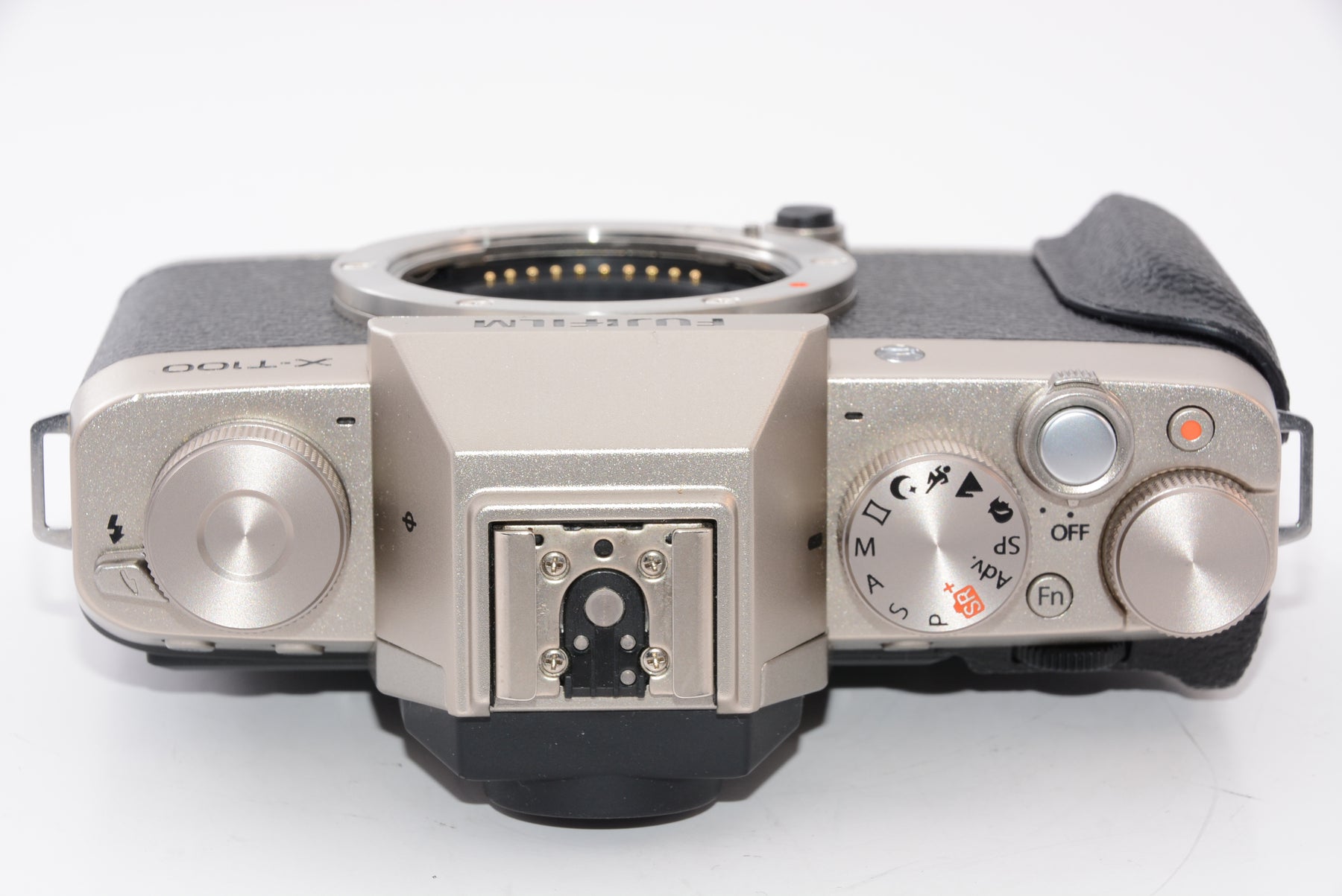 【外観特上級】FUJIFILM ミラーレス一眼 X-T100シャンパンゴールド X-T100-G