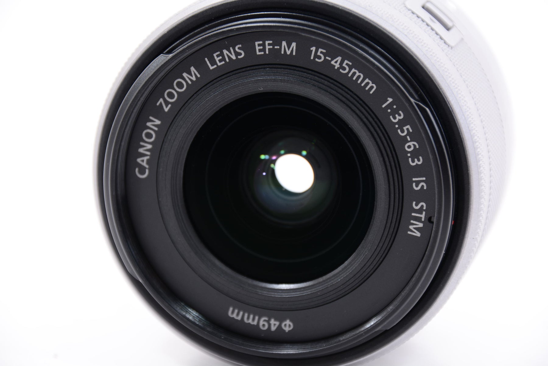 【外観特上級】Canon 標準ズームレンズ EF-M15-45mm F3.5-6.3IS STM(シルバー) ミラーレス一眼対応 EF-M15-45ISSTMSL