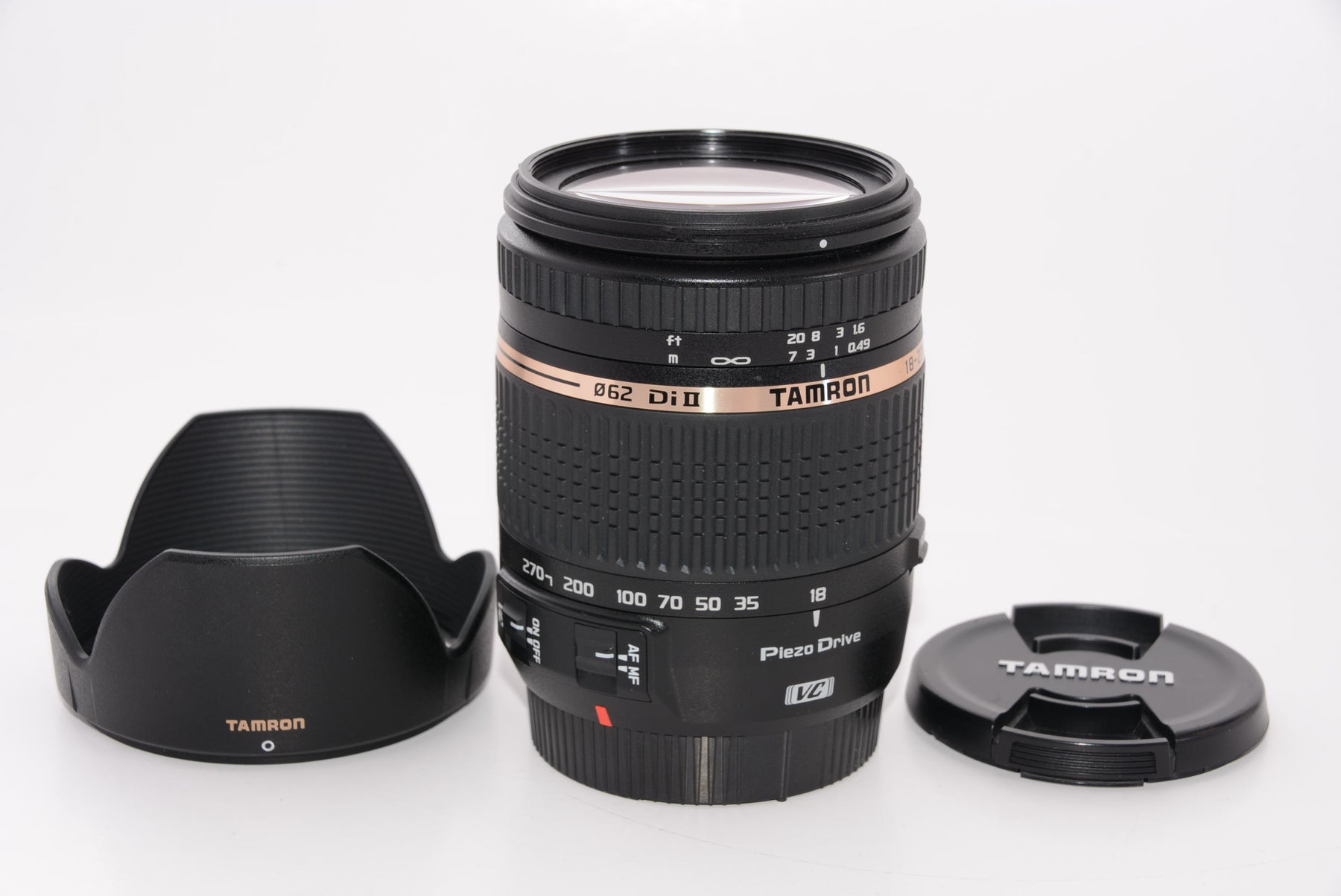 【外観特上級】TAMRON 高倍率ズームレンズ 18-270mm F3.5-6.3 DiII VC PZD キヤノン用 APS-C専用 B008E