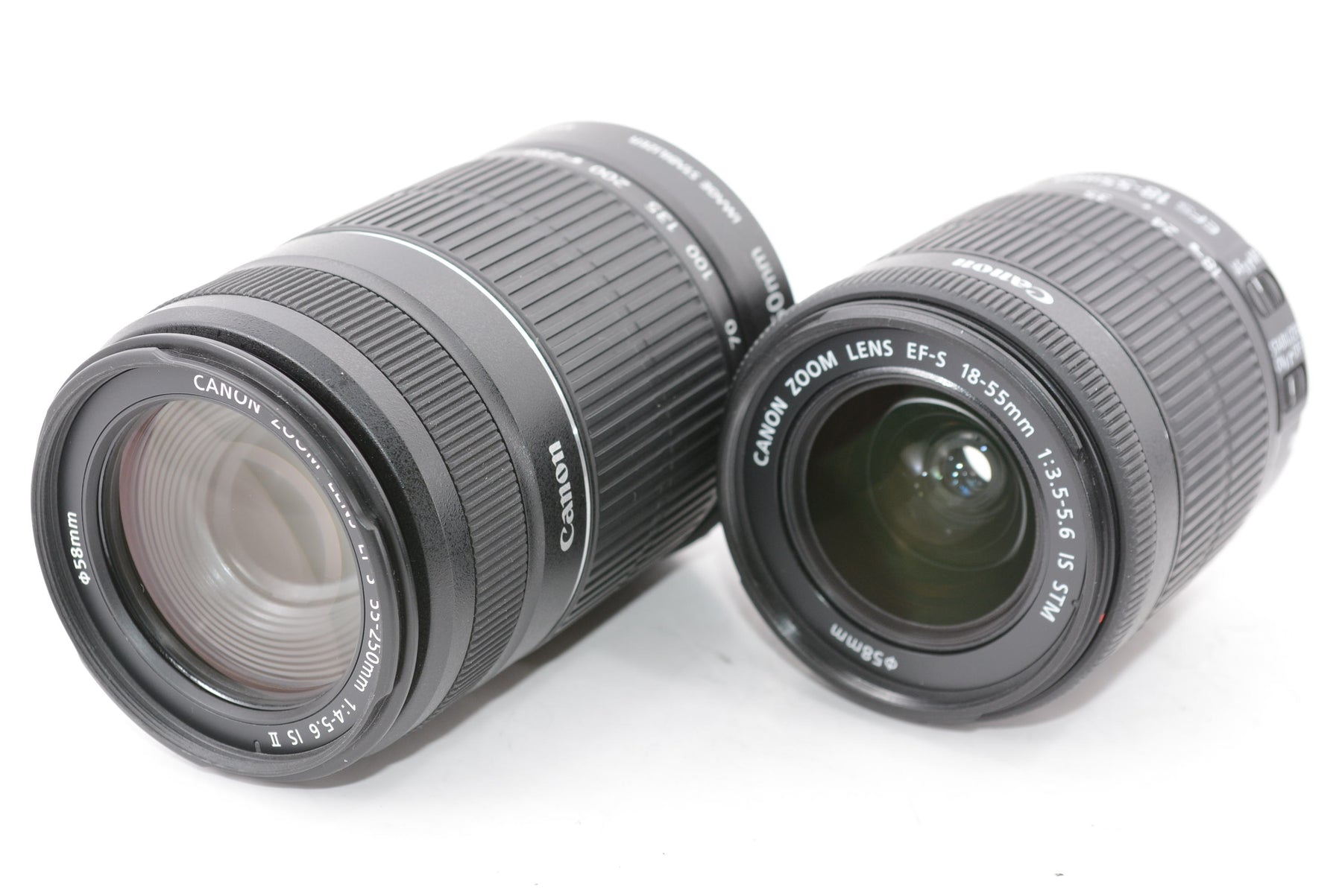 【外観特上級】Canon デジタル一眼レフカメラ EOS Kiss X7 ダブルズームキット EF-S18-55mm/EF-S55-250mm付属 KISSX7-WKIT