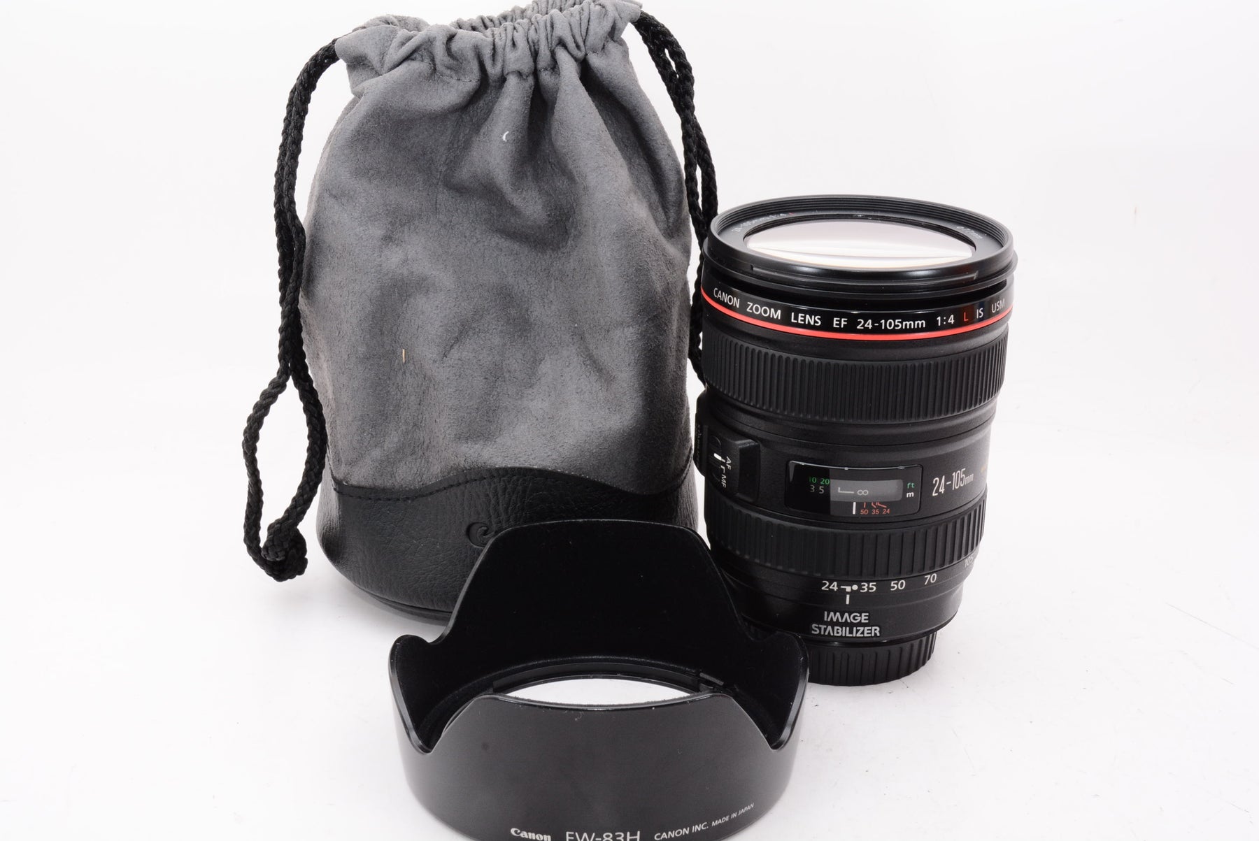 【外観特上級】Canon 標準ズームレンズ EF24-105mm F4L IS USM フルサイズ対応