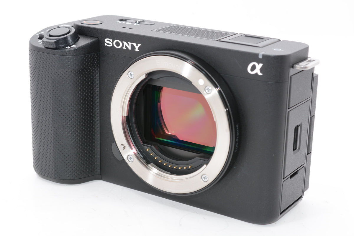 【ほぼ新品】ソニー/Vlog用カメラ/レンズ交換式VLOGCAM/フルサイズ/ミラーレス一眼カメラ/ZV-E1 / ボディ(レンズなし) / ウィンドスクリーン付属/ブラック/ZV-E1 B