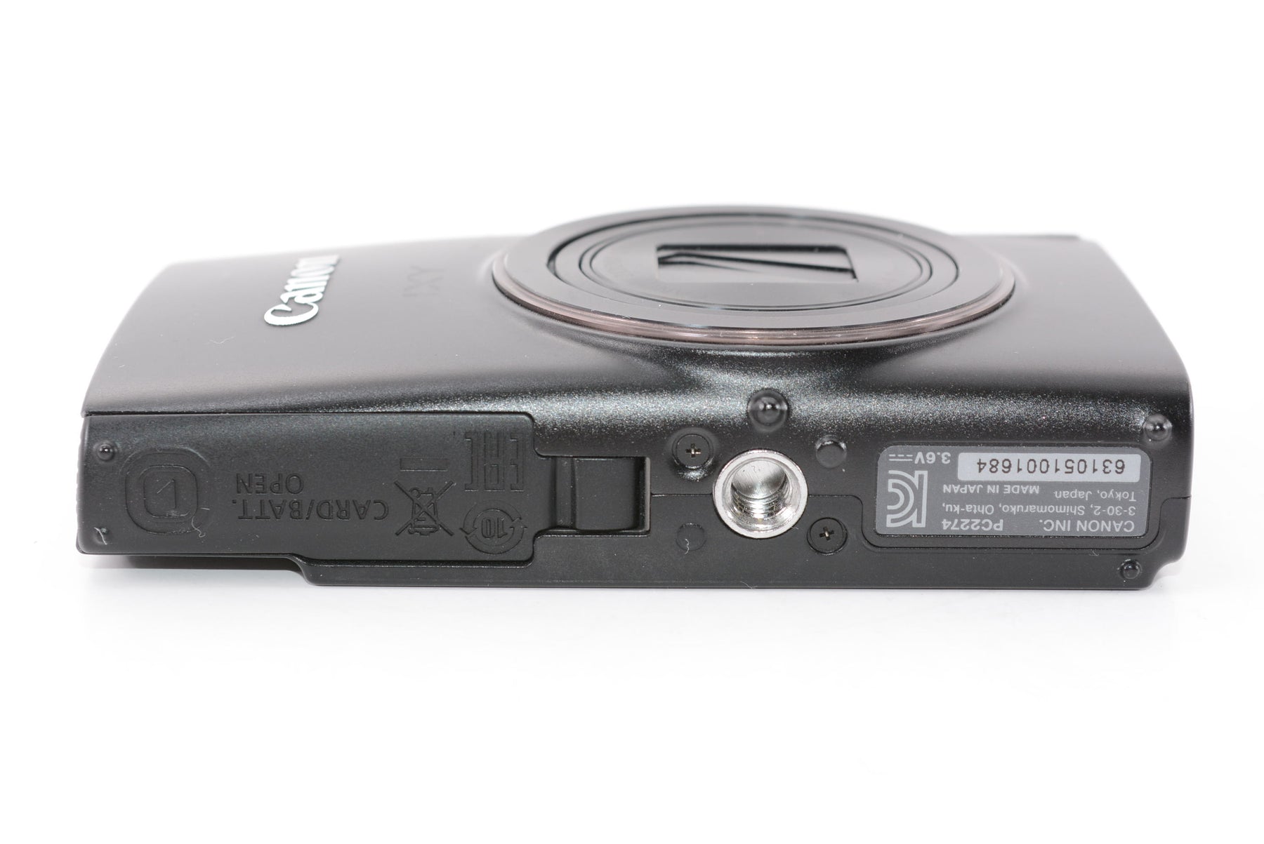 【外観特上級】Canon コンパクトデジタルカメラ IXY 650 ブラック 光学12倍ズーム/Wi-Fi対応 IXY650BK
