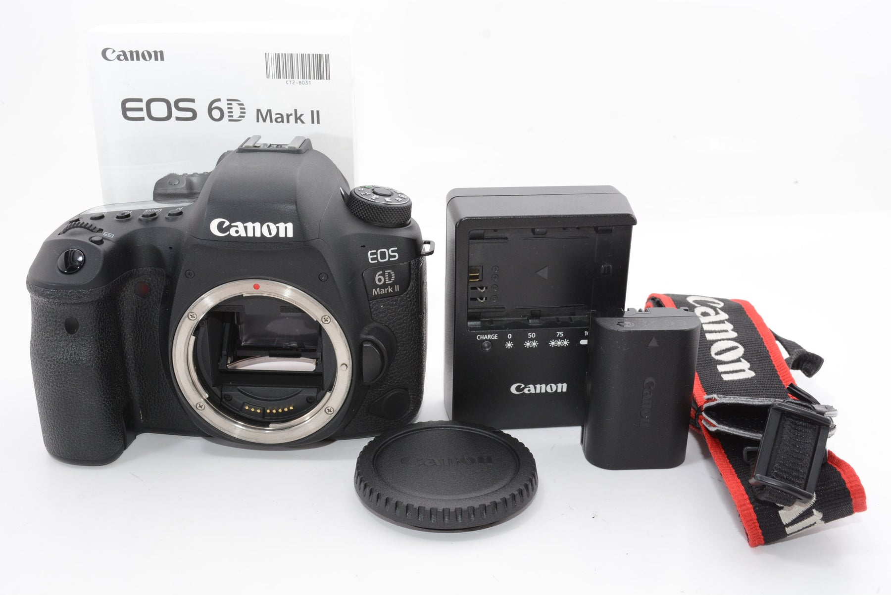 【外観特上級】Canon デジタル一眼レフカメラ EOS 6D Mark II ボディー EOS6DMK2