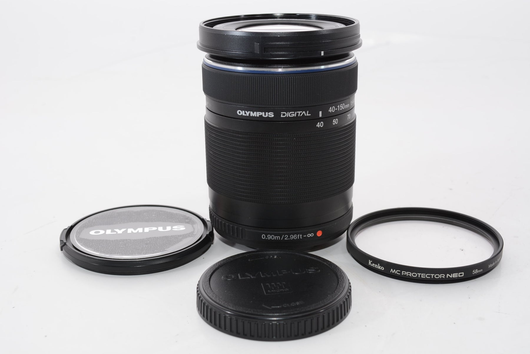 【外観特上級】OLYMPUS 望遠ズームレンズ M.ZUIKO DIGITAL ED 40-150mm F4.0-5.6 R ブラック
