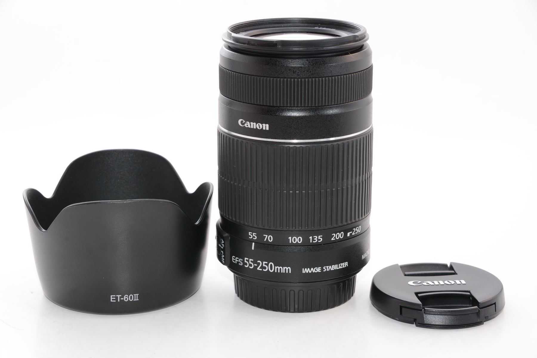 【外観特上級】Canon 望遠ズームレンズ EF-S55-250mm F4-5.6 IS II APS-C対応