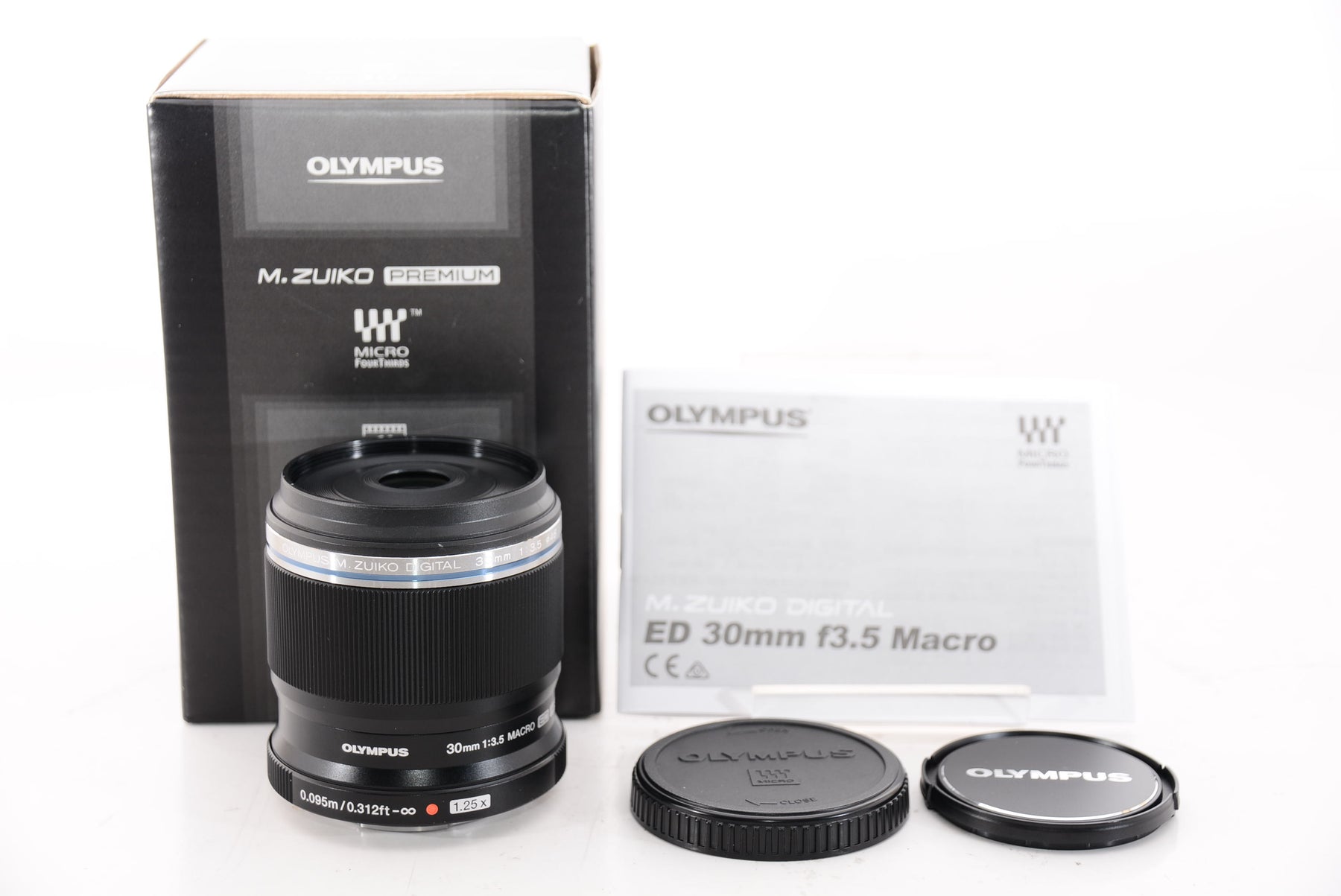 【外観特上級】OLYMPUS マイクロフォーサーズレンズ M.ZUIKO DIGITAL ED 30mm F3.5 Macro