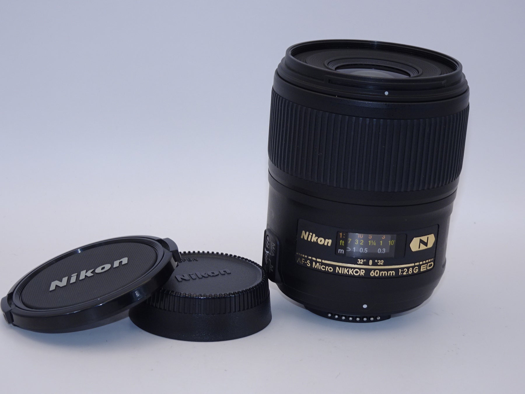 【外観特上級】Nikon 単焦点マイクロレンズ AF-S Micro 60mm f/2.8G ED