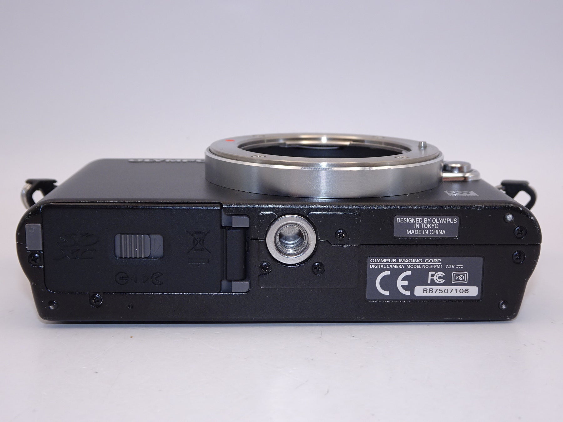 【外観並級】OLYMPUS ミラーレス一眼 PEN mini E-PM1 ボディ ブラック E-PM1 BODY BLK
