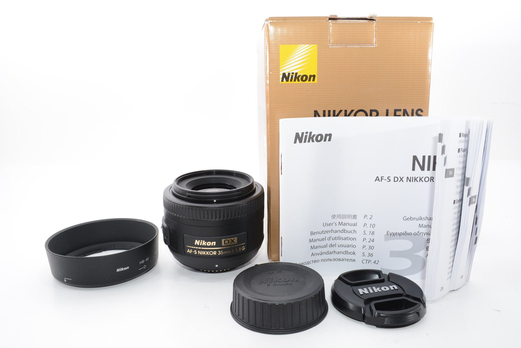 【外観特上級】Nikon 単焦点レンズ AF-S DX NIKKOR 35mm f/1.8G