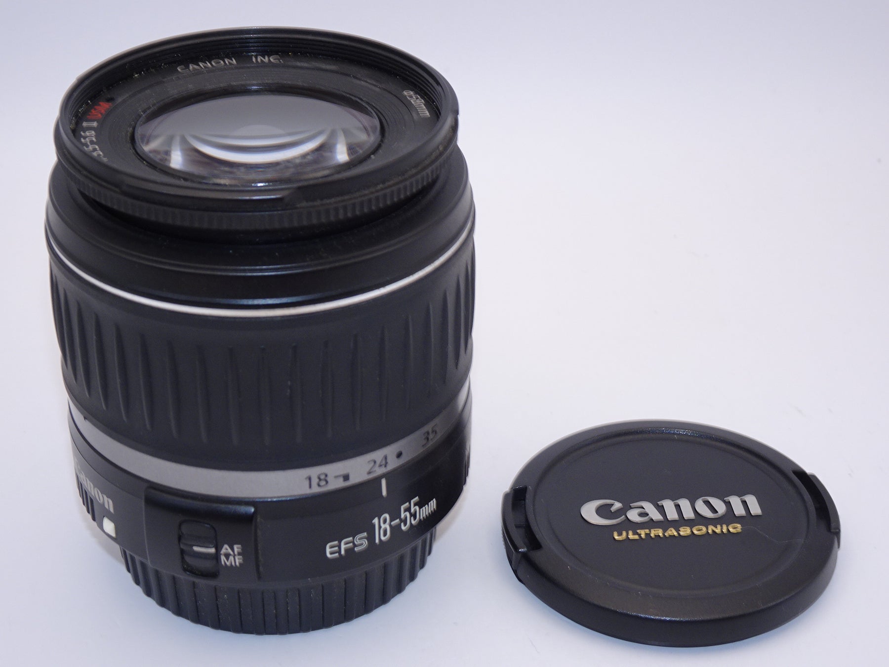 【外観並級】Canon EF-S レンズ 18-55mm F3.5-5.6 II USM