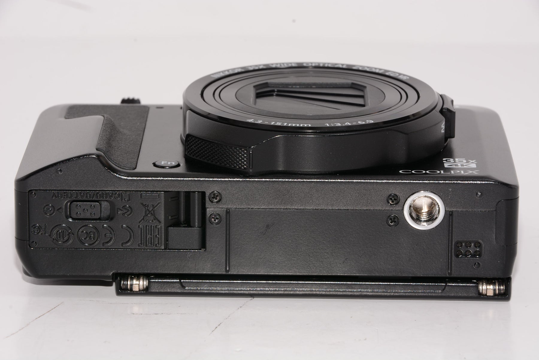 【外観特上級】Nikon デジタルカメラ COOLPIX A1000 BK 光学35倍 ISO6400 アイセンサー付EVF クールピクス ブラック A1000BK