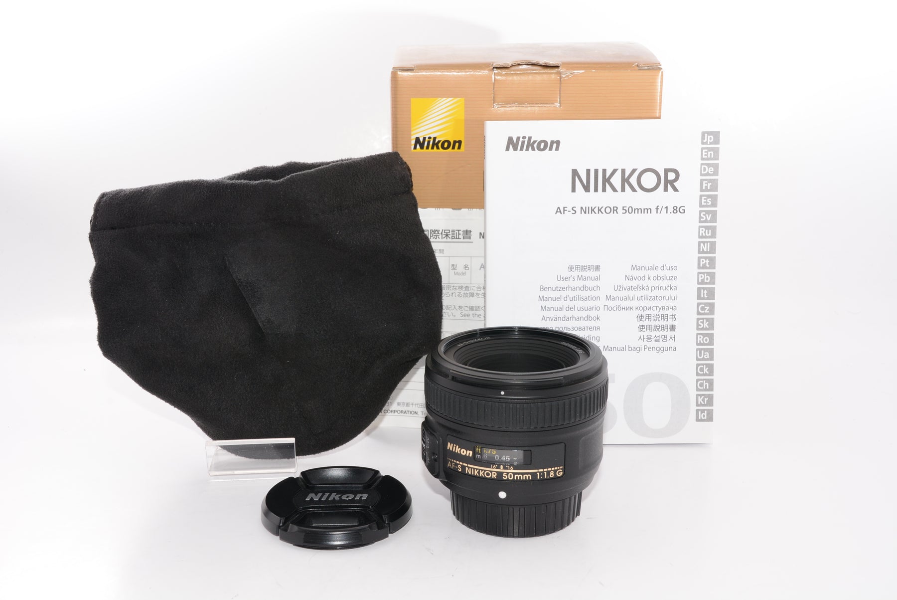 【外観特上級】Nikon 単焦点レンズ AF-S NIKKOR 50mm f/1.8G フルサイズ対応 AF-S 50/1.8G