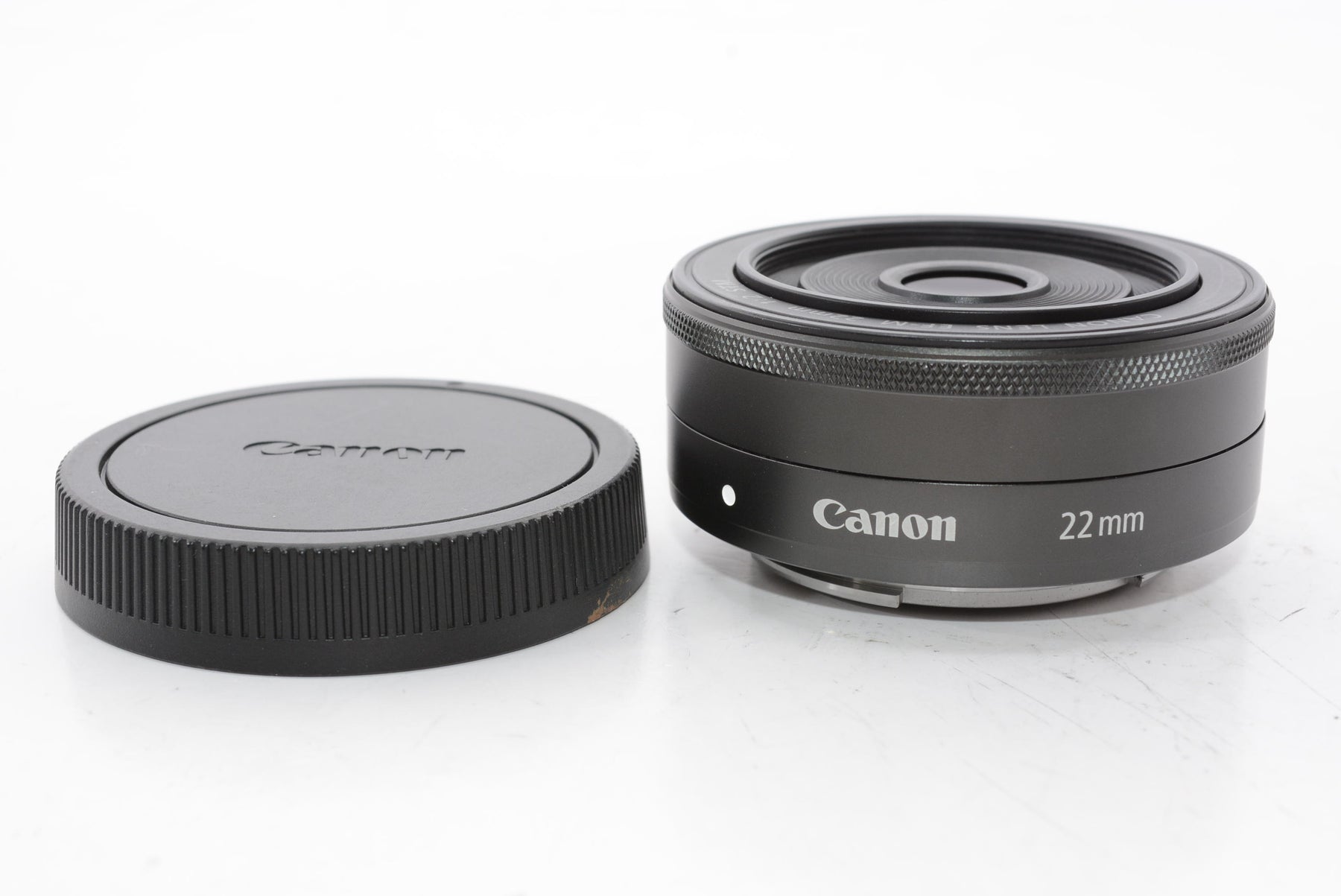 【外観特上級】Canon EF-M22mm F2 STM ミラーレス一眼対応