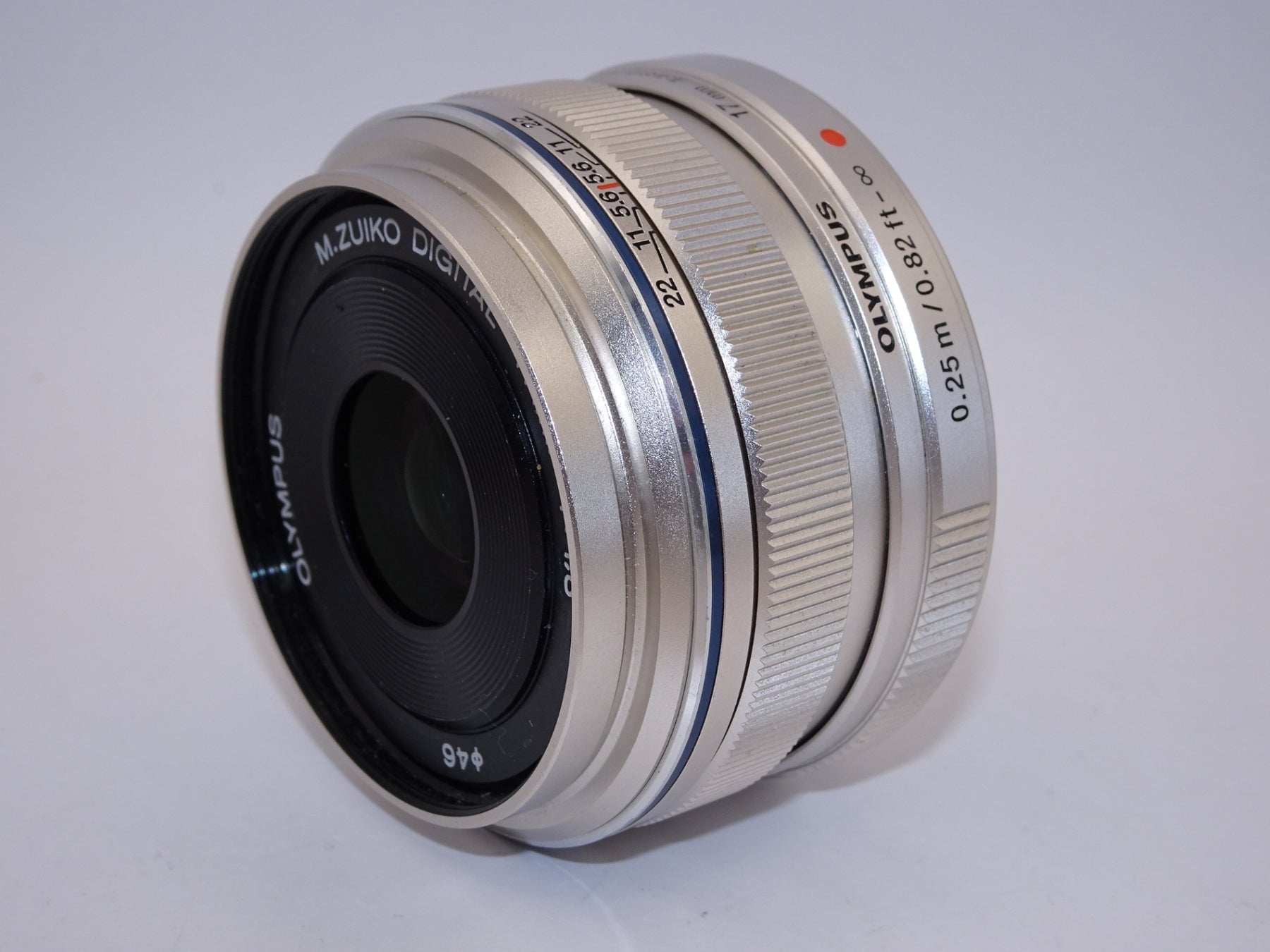 【外観特上級】OLYMPUS 単焦点レンズ M.ZUIKO DIGITAL 17mm F1.8 シルバー