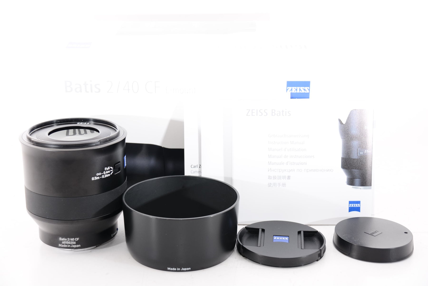 【外観特上級】Carl Zeiss Batis 2/40CF(ソニーEマウント)