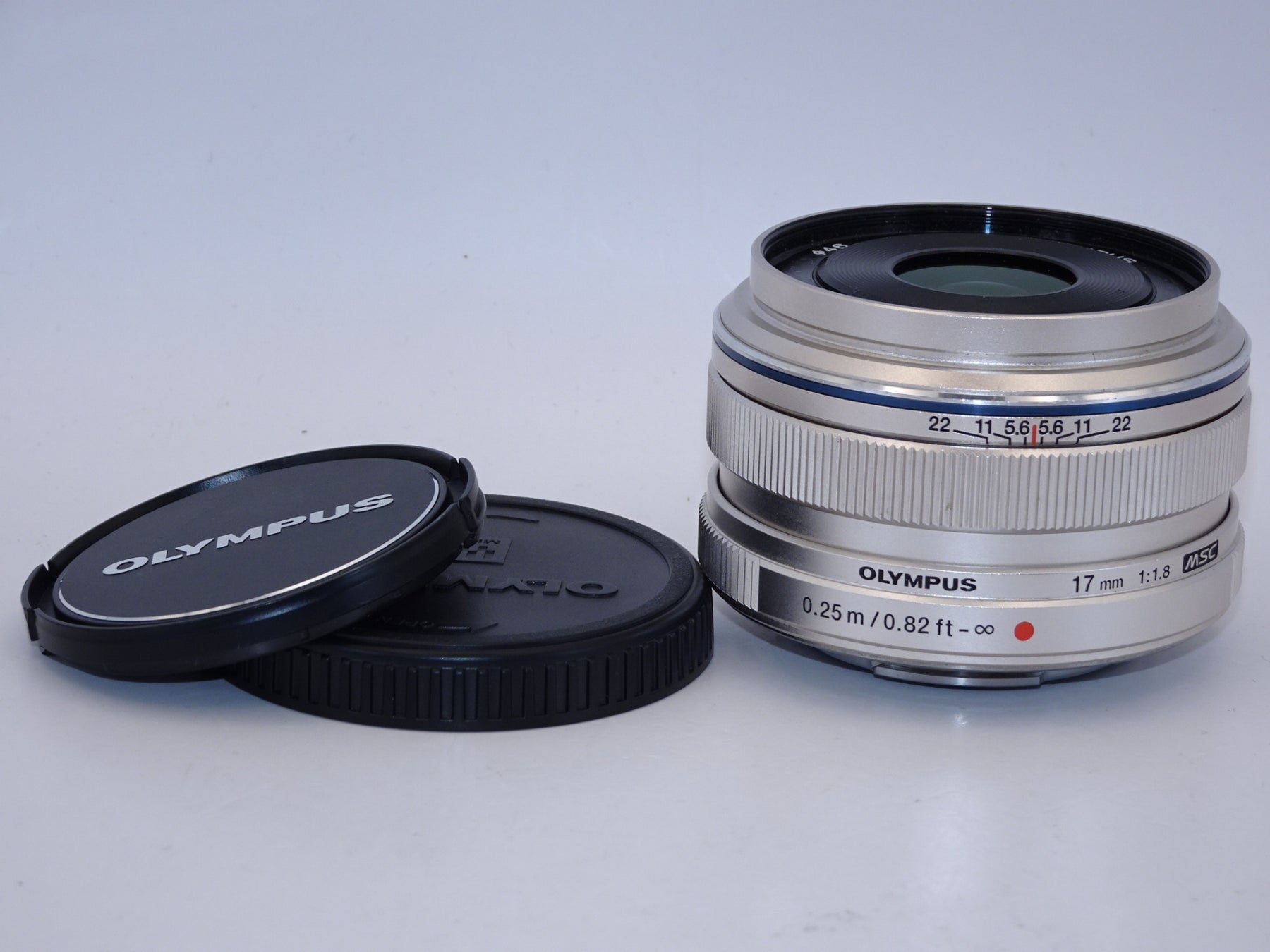 【外観特上級】OLYMPUS 単焦点レンズ M.ZUIKO DIGITAL 17mm F1.8 シルバー