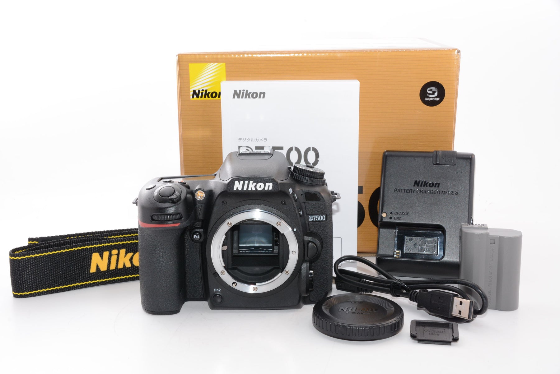 【外観特上級】Nikon デジタル一眼レフカメラ D7500 ボディ ブラック