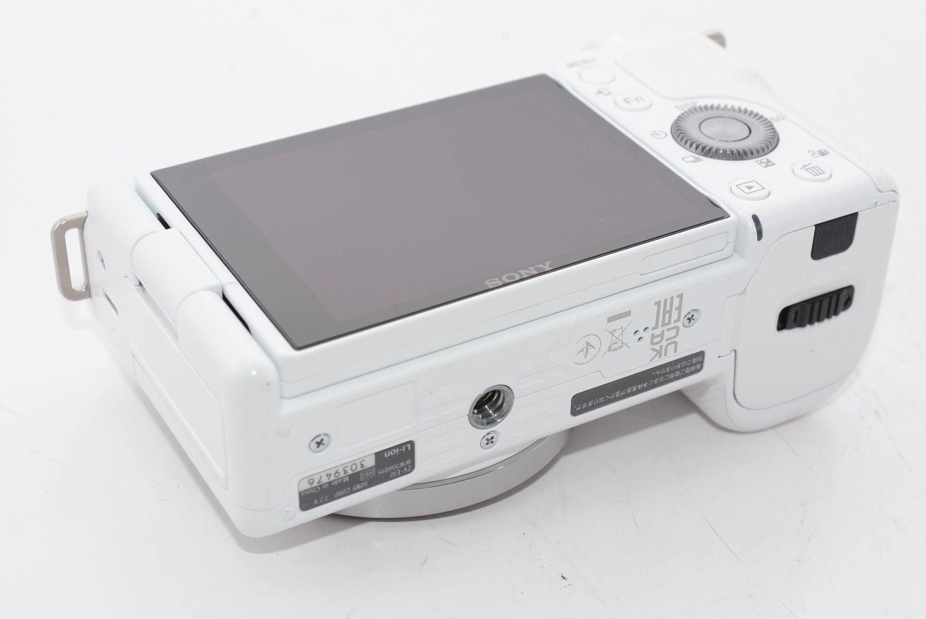 【外観特上級】ソニー レンズ交換式 VLOGCAM ZV-E10L W パワーズームレンズキットホワイト Vlog用カメラ Cinematic Vlog シネマティック(ボディ+キットレンズ:E PZ 16-50mm F3.5-5.6 OSS)