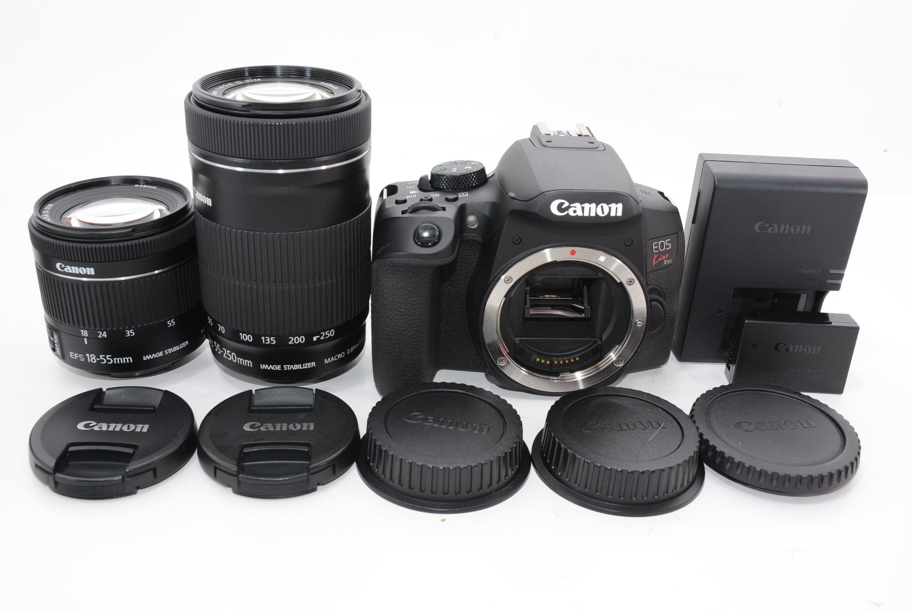 【外観特上級】Canon デジタル一眼レフカメラ EOS Kiss X10i ダブルズームキット EOSKISSX10I-WKIT