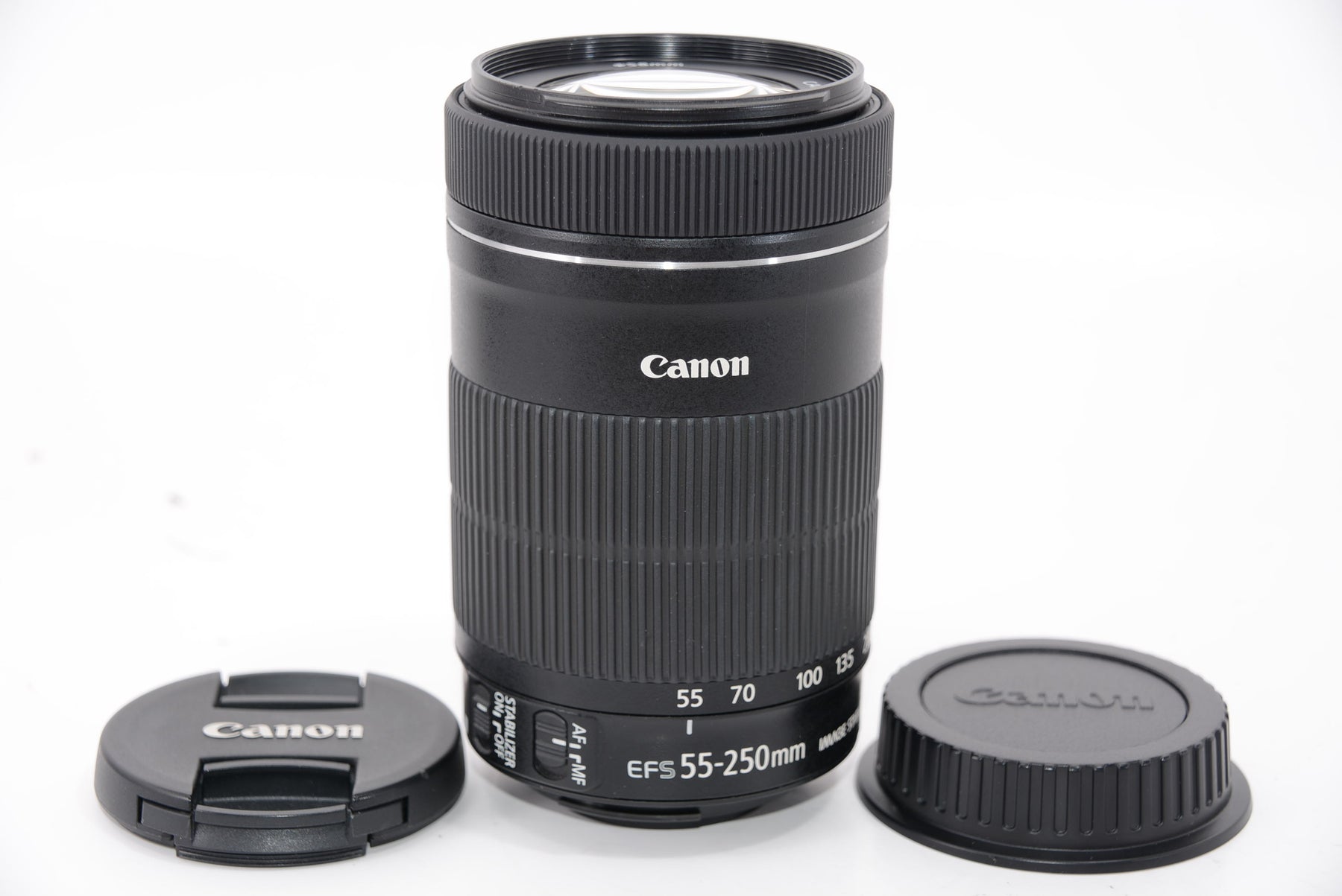 【外観特上級】Canon 望遠ズームレンズ EF-S55-250mm F4-5.6 IS STM APS-C対応 EF-S55-250ISSTM