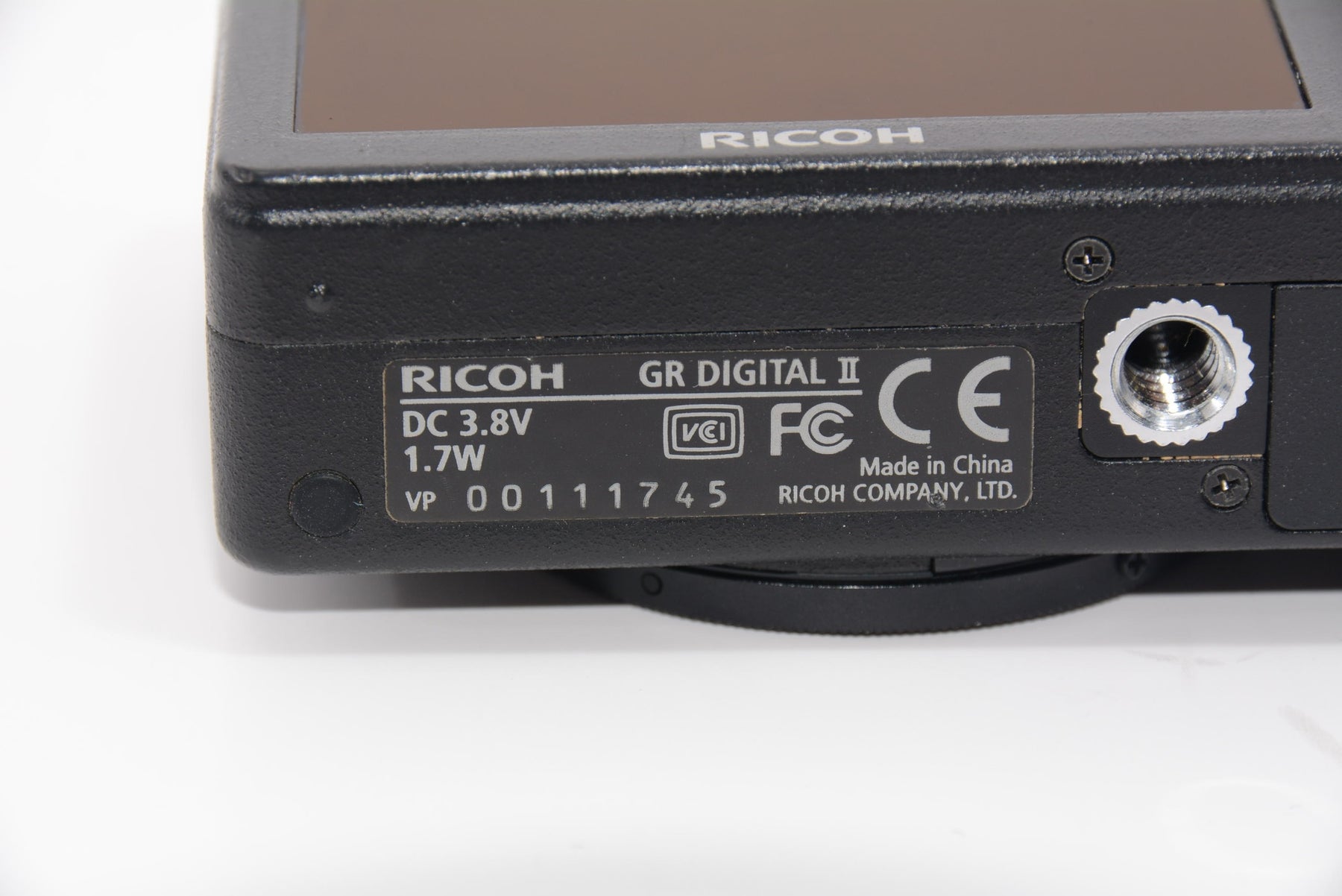 【外観並級】RICOH デジタルカメラ GR DIGITALII