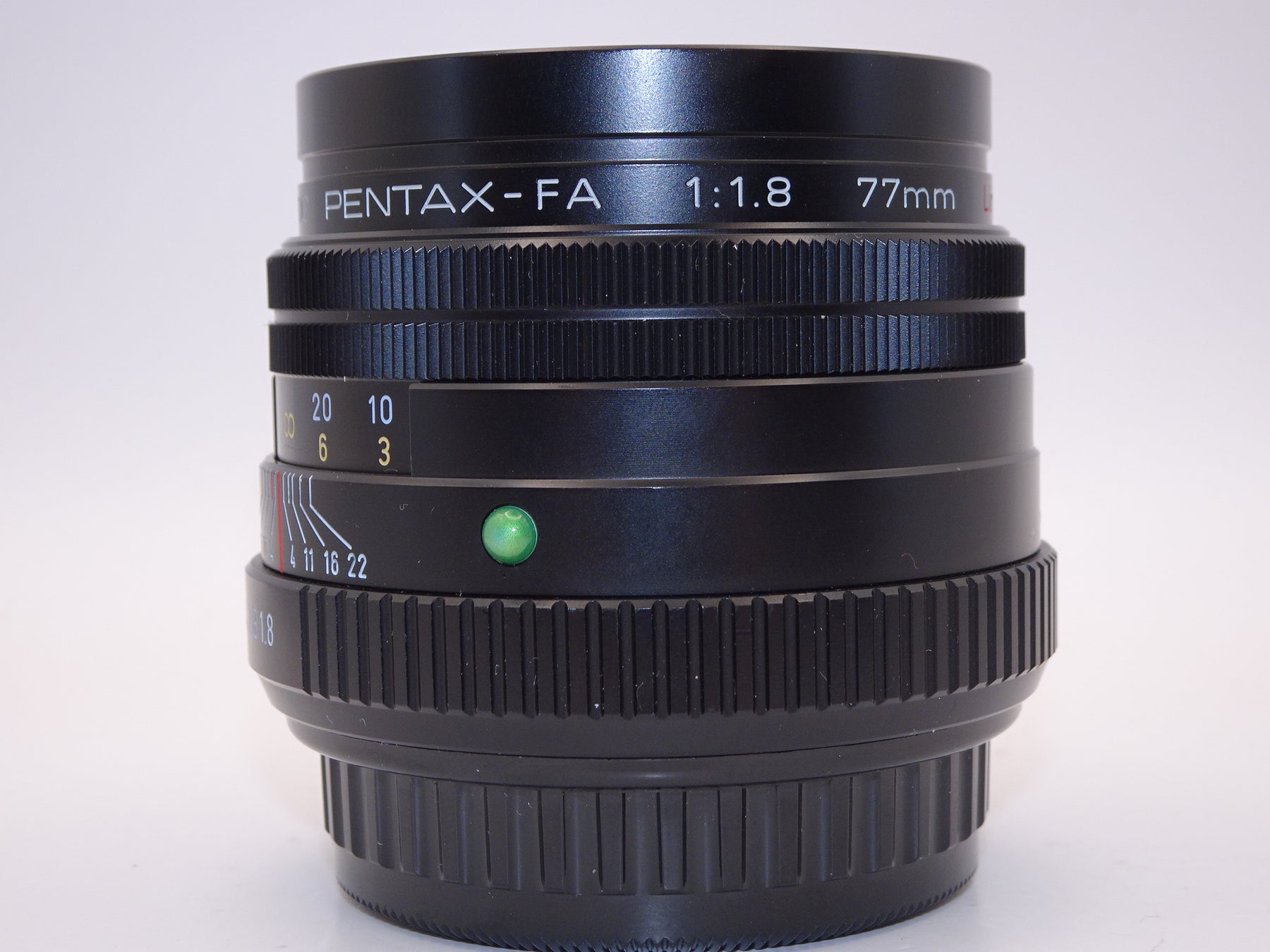 【外観特上級】PENTAX リミテッドレンズ 望遠単焦点レンズ FA77mmF1.8 Limited ブラック Kマウント フルサイズ・APS-Cサイズ
