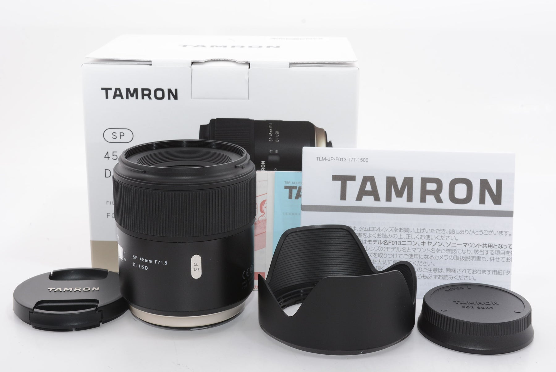 【外観特上級】TAMRON 単焦点レンズ SP45mm F1.8 Di ソニーAマウント用 フルサイズ対応 F013S