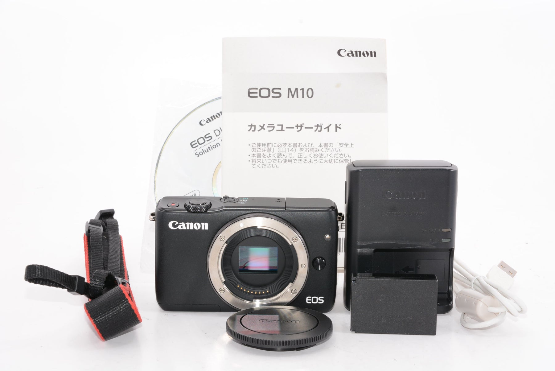 【外観特上級】Canon ミラーレス一眼カメラ EOS M10 ボディ(ブラック) EOSM10BK-BODY